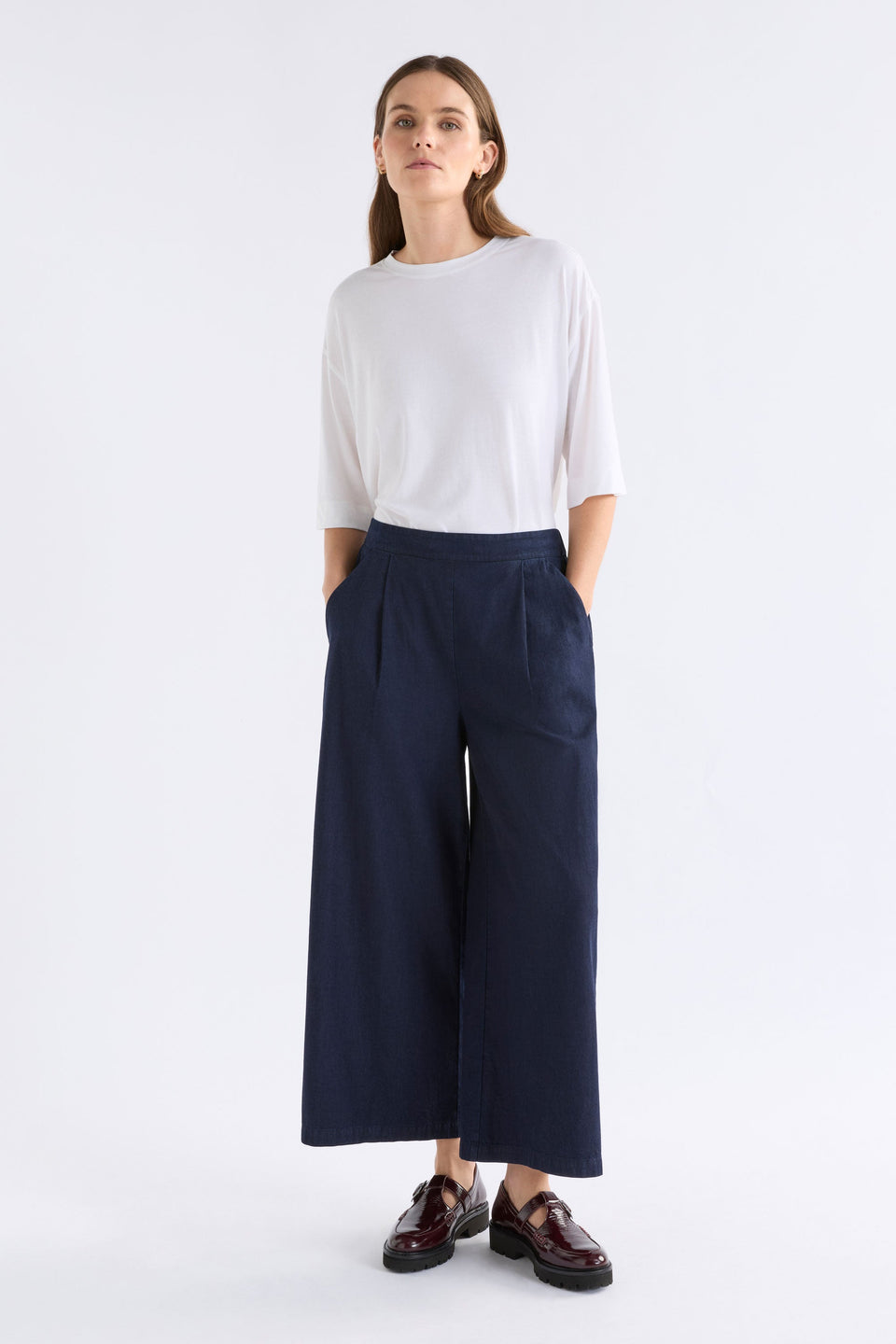 Elk Albez Pant - Dk Blue Denim