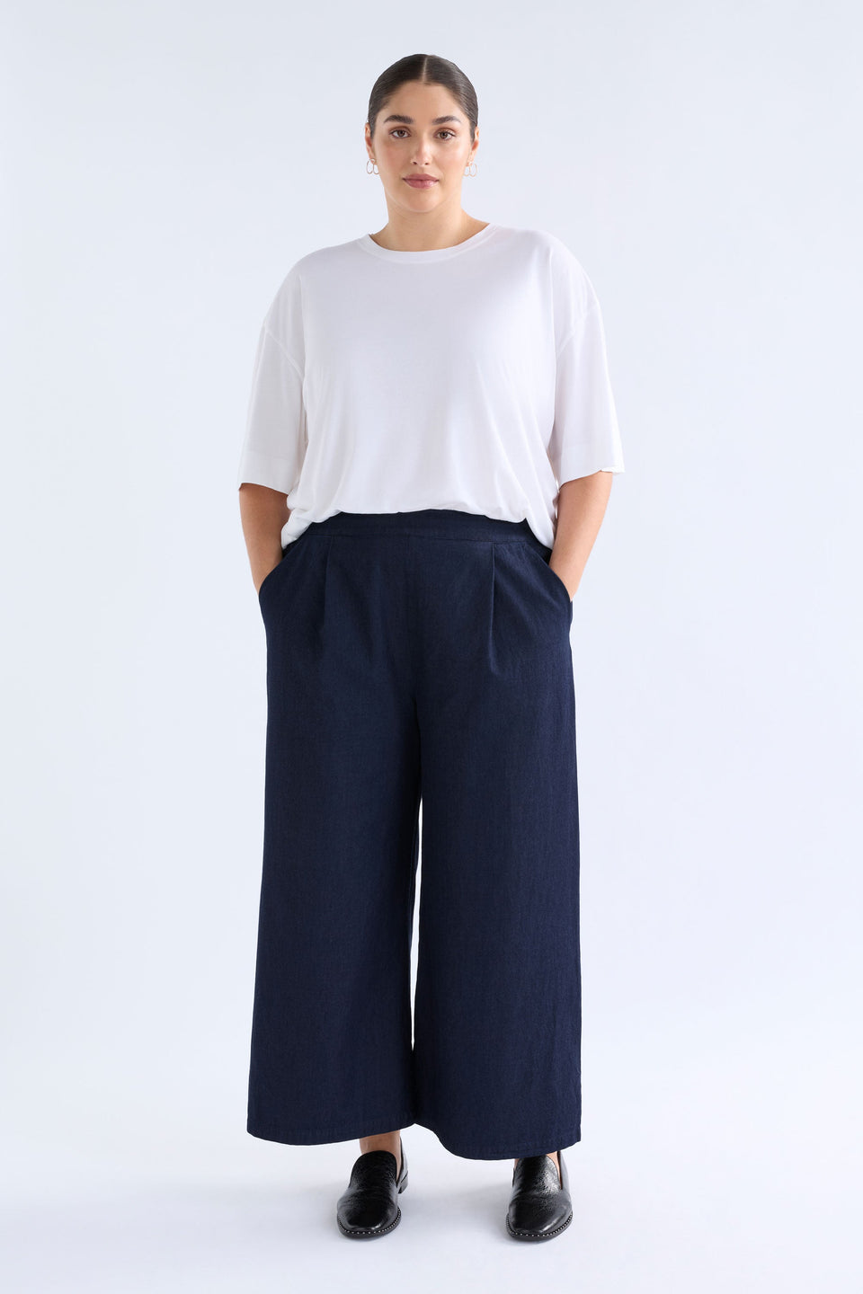 Elk Albez Pant - Dk Blue Denim