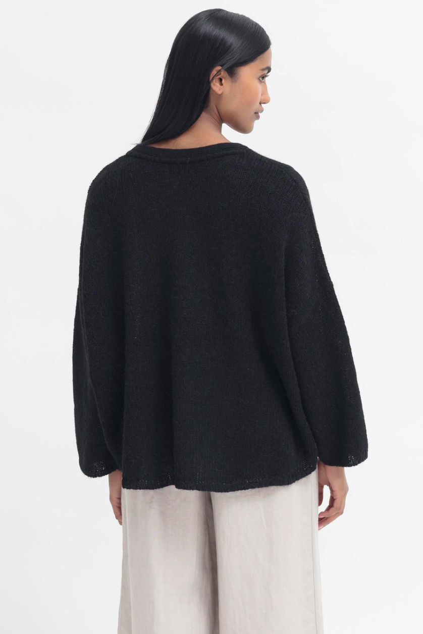 Elk Agna Sweater - Black