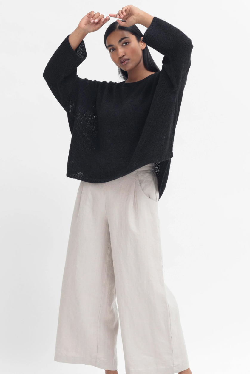 Elk Agna Sweater - Black