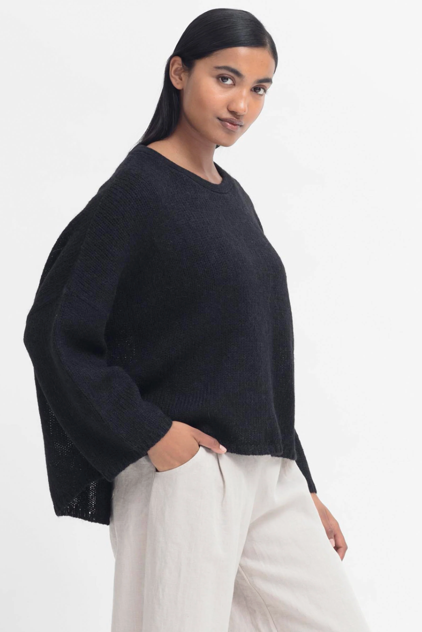 Elk Agna Sweater - Black
