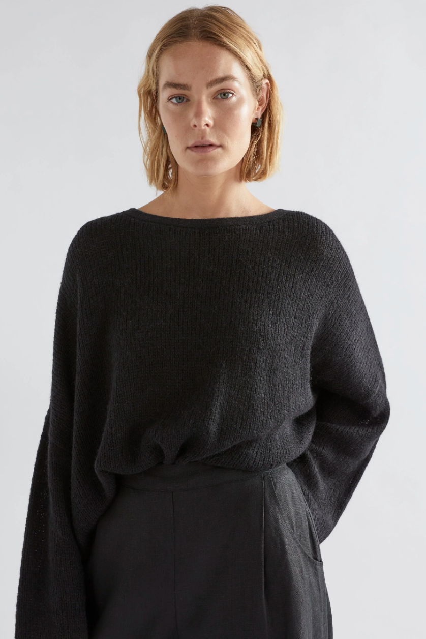 Elk Agna Sweater - Black