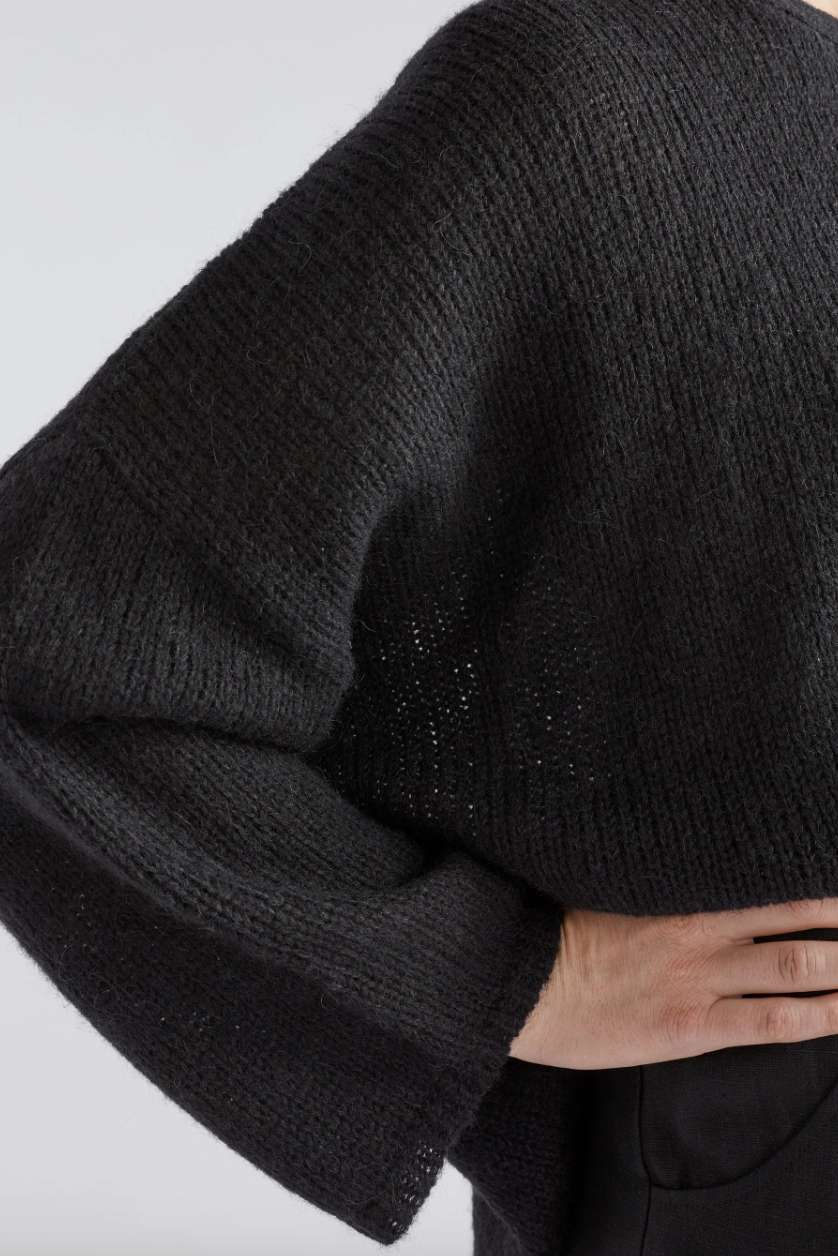 Elk Agna Sweater - Black