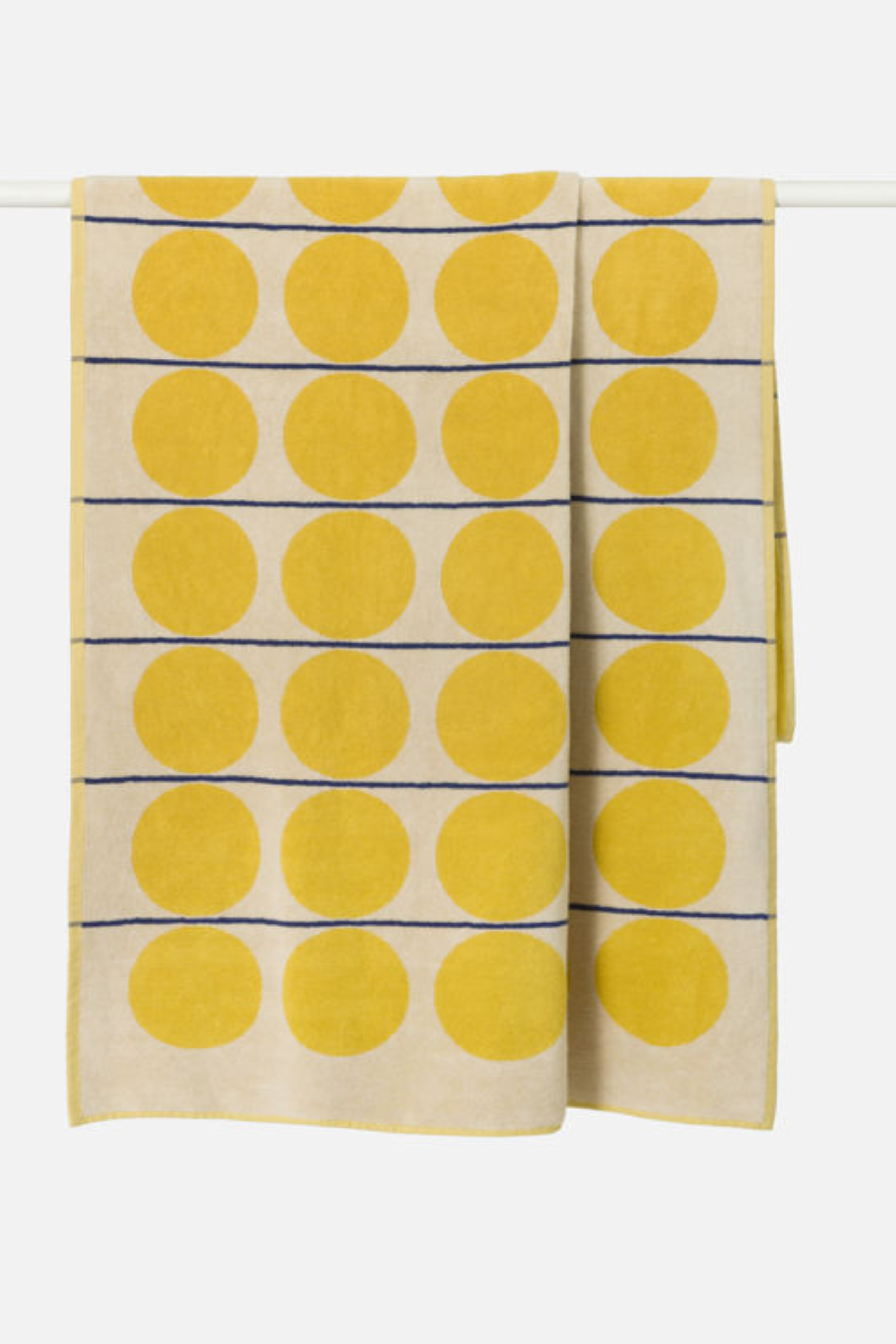 Abacus Beach Towel - Daffodil/Cream