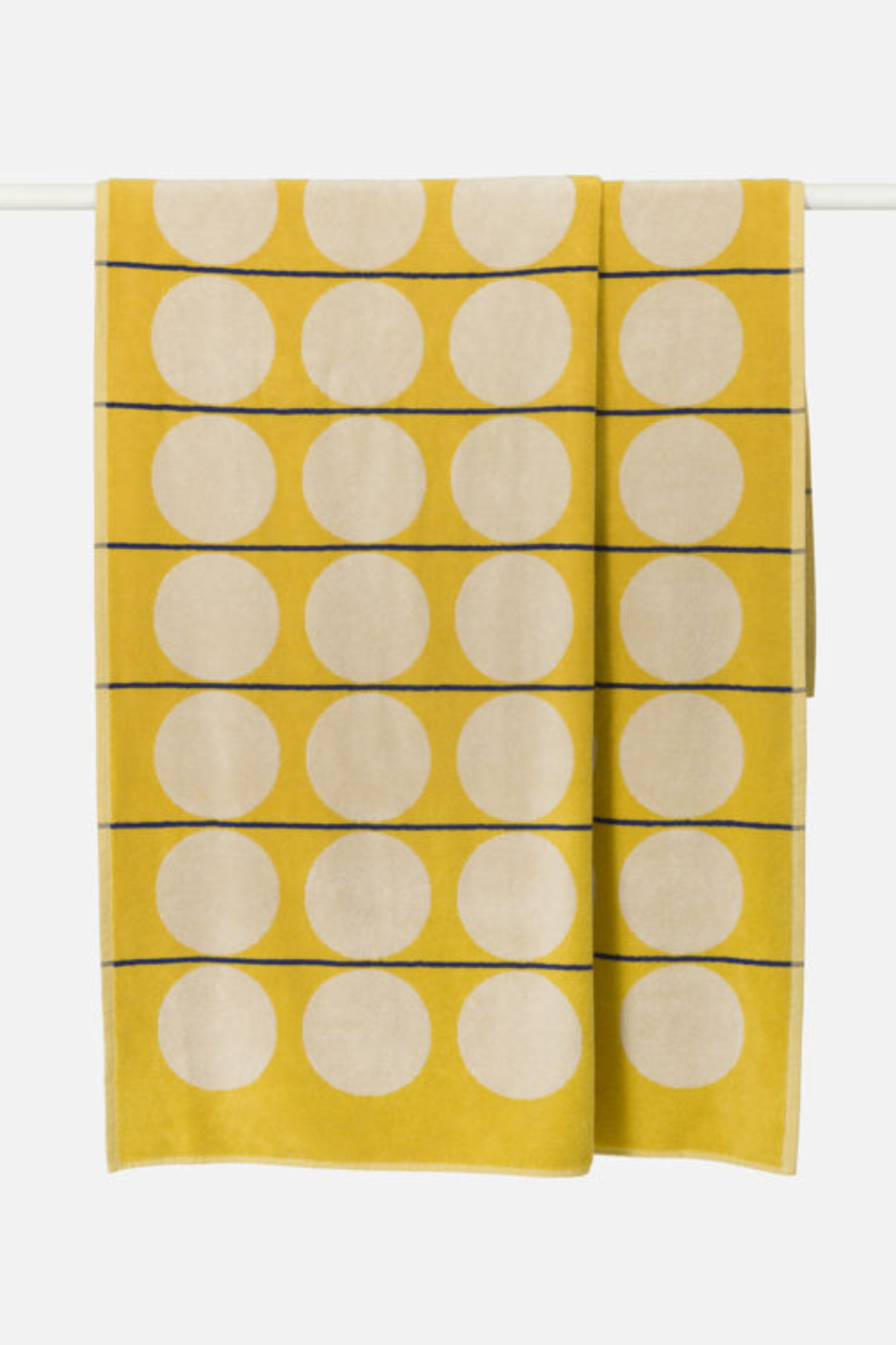 Abacus Beach Towel - Daffodil/Cream