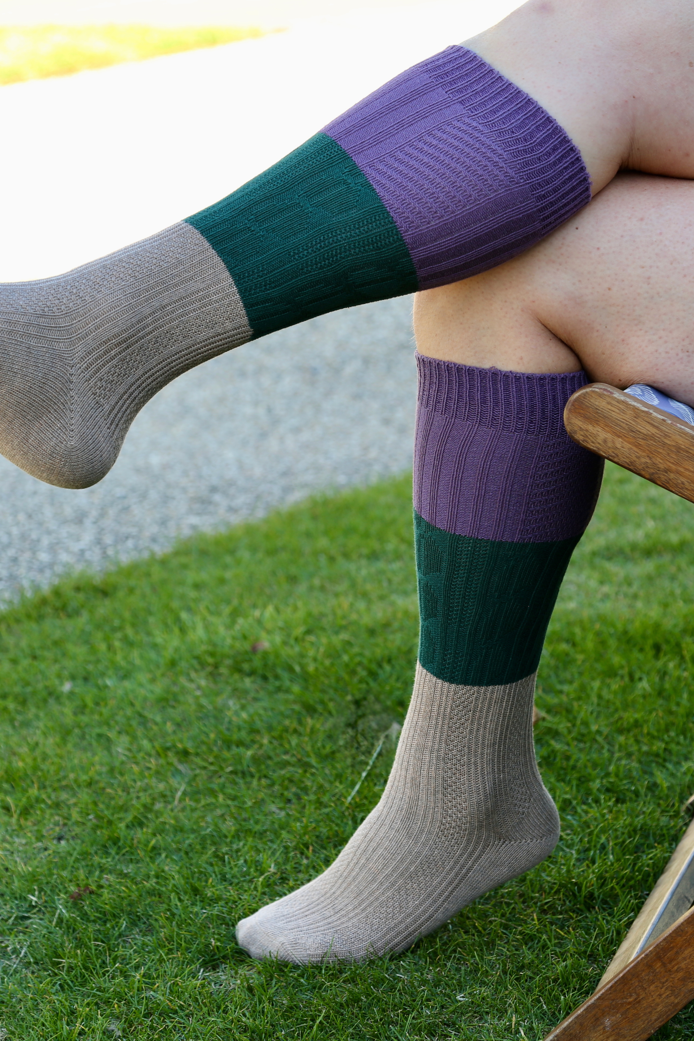 Adventure Long Socks - Lav