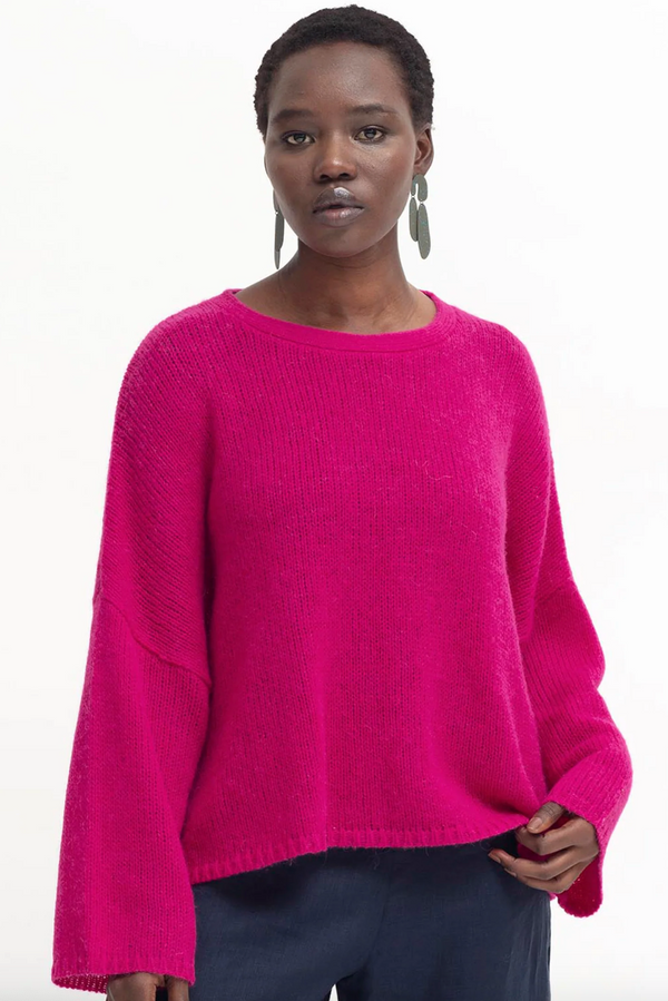 Agna Sweater - Bright Pink