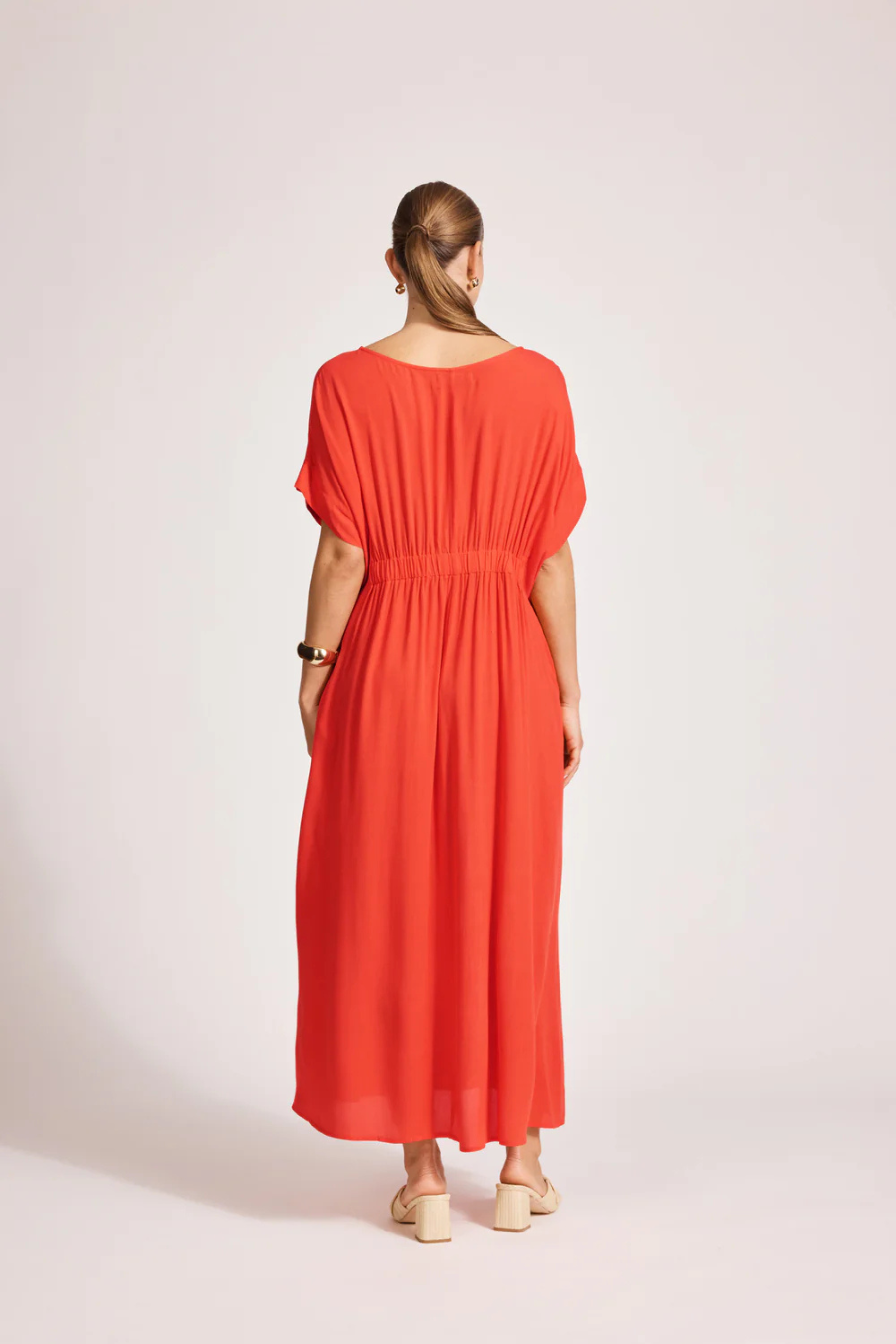 Alegria Dress - Coral