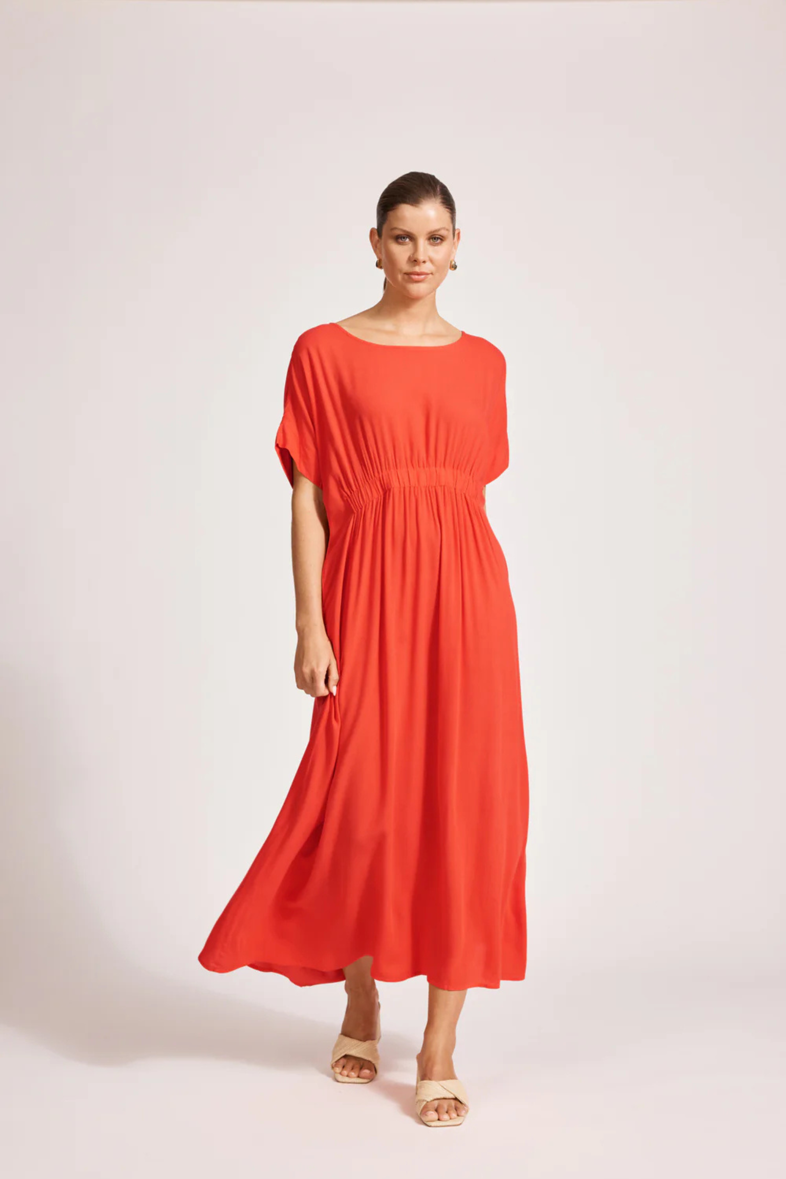 Alegria Dress - Coral
