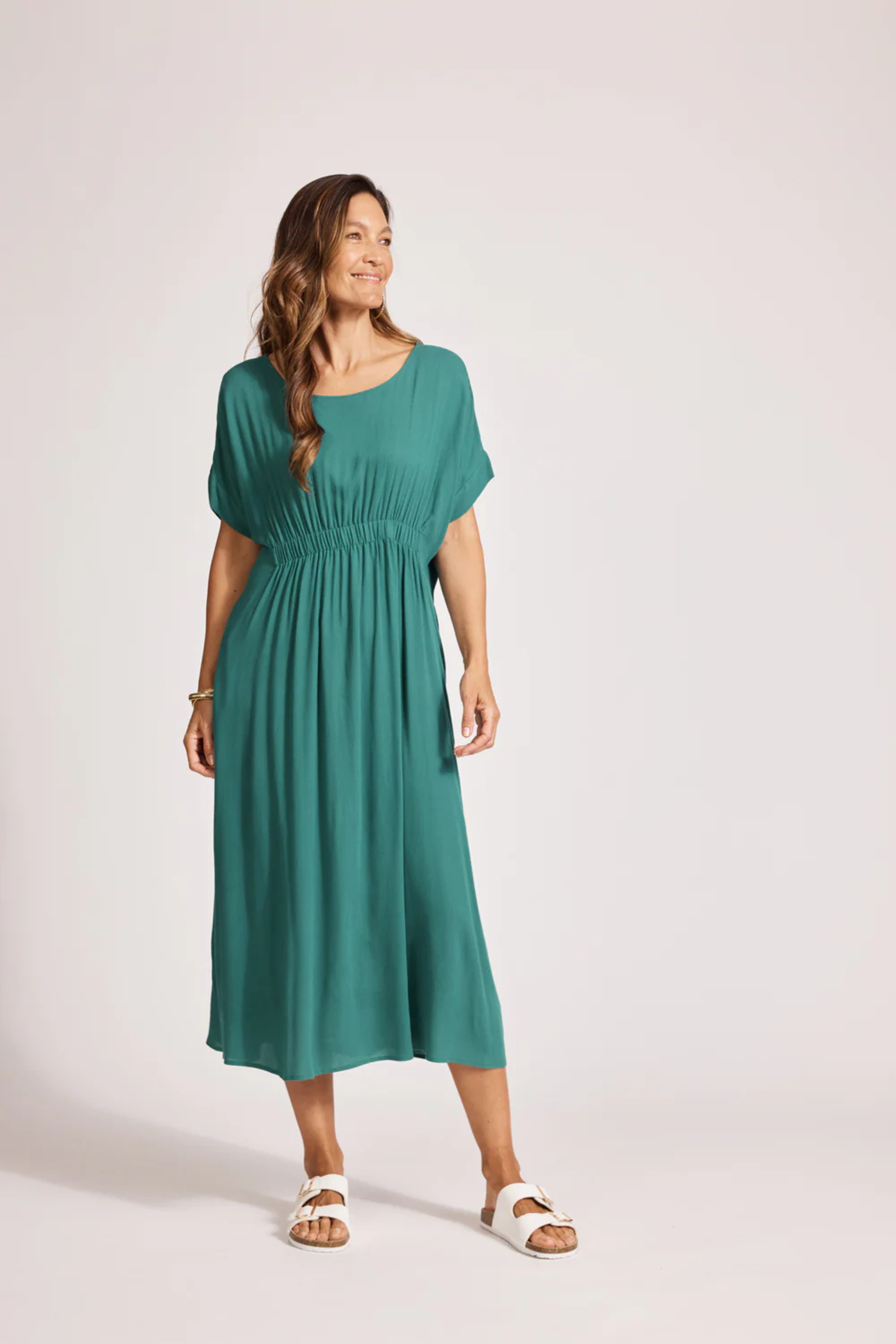 Alegria Dress - Lagoon