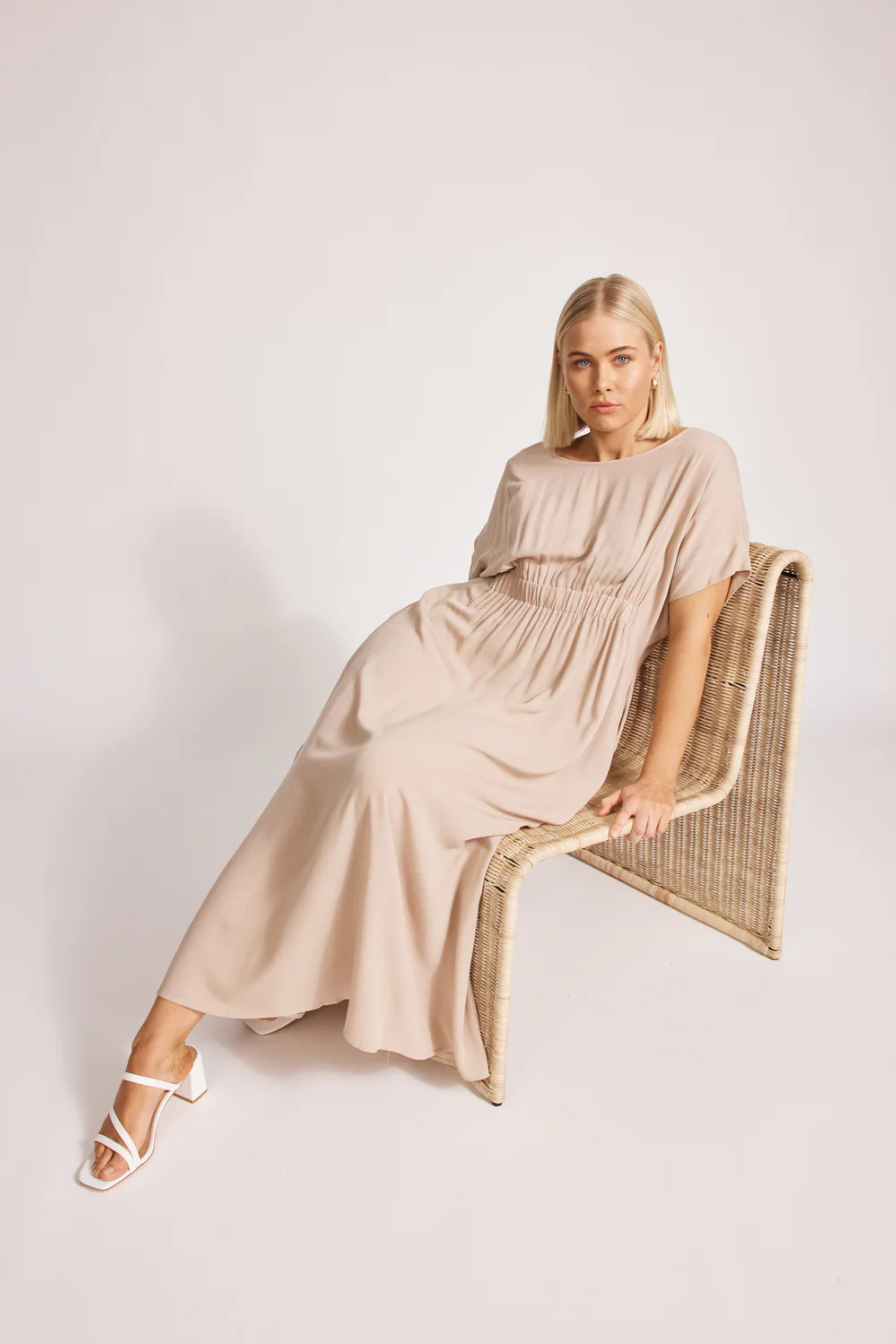 Alegria Dress - Stone