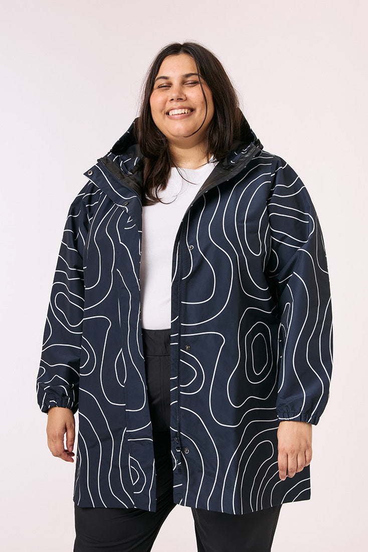 Refuge Raincoat - Topography