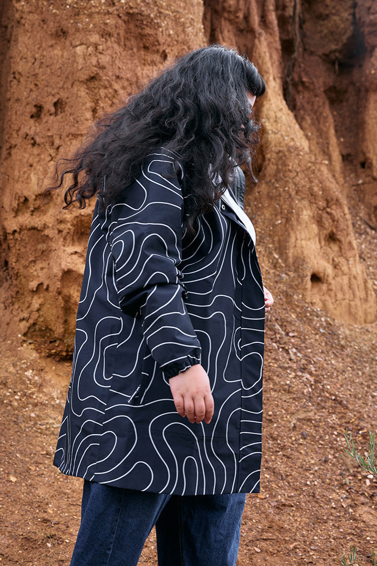 Refuge Raincoat - Topography