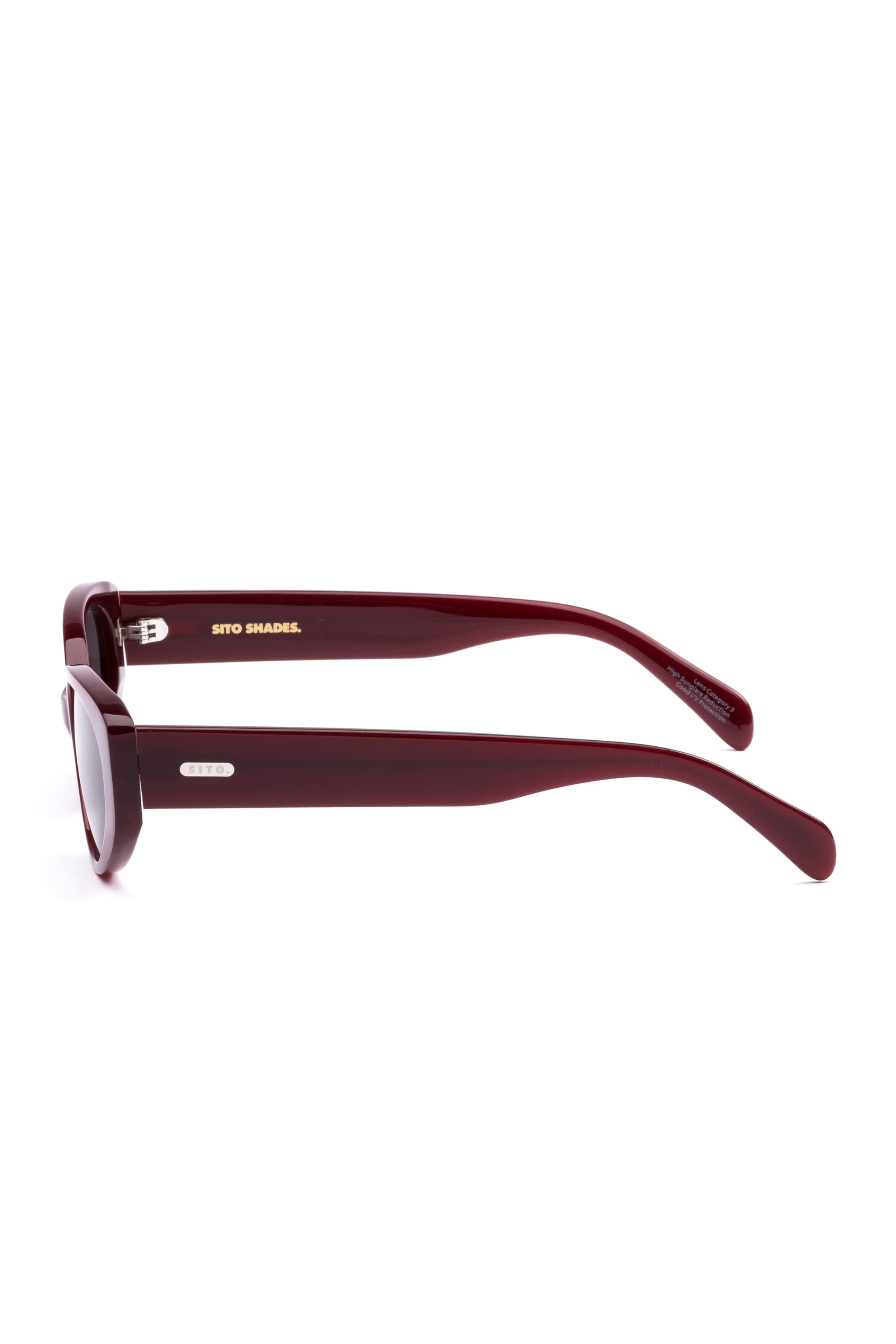 Aura Sunglasses - Berry/Grey