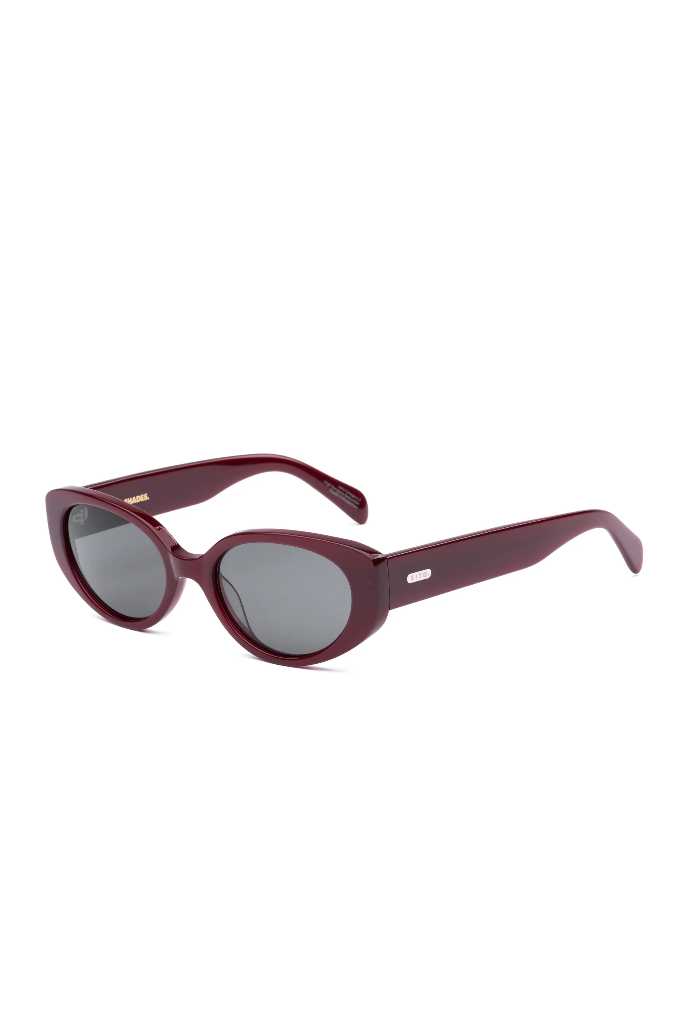 Aura Sunglasses - Berry/Grey