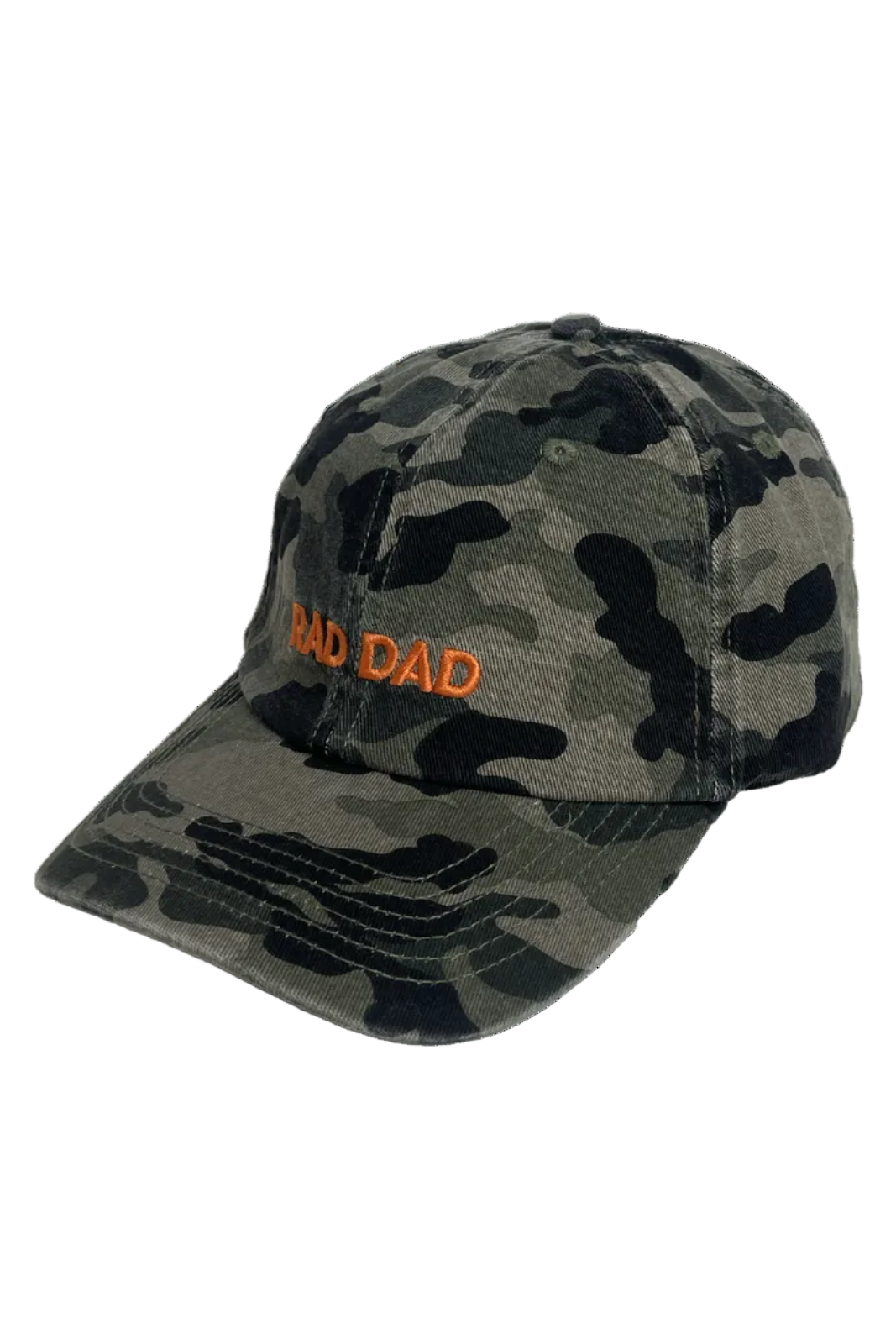 Rad Dad Unstructured Baseball Cap - Camo