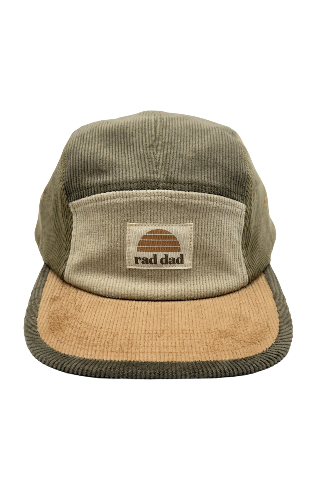 Rad Dad Spliced 5 Panel Cord Cap - Eucalyptus