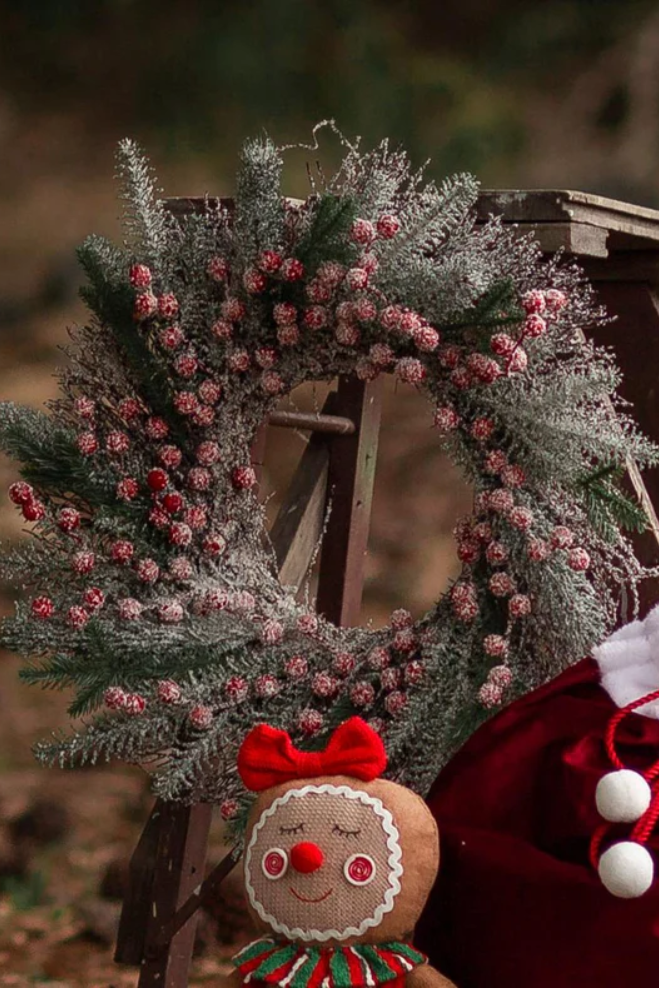 Berry Decorated Wreath