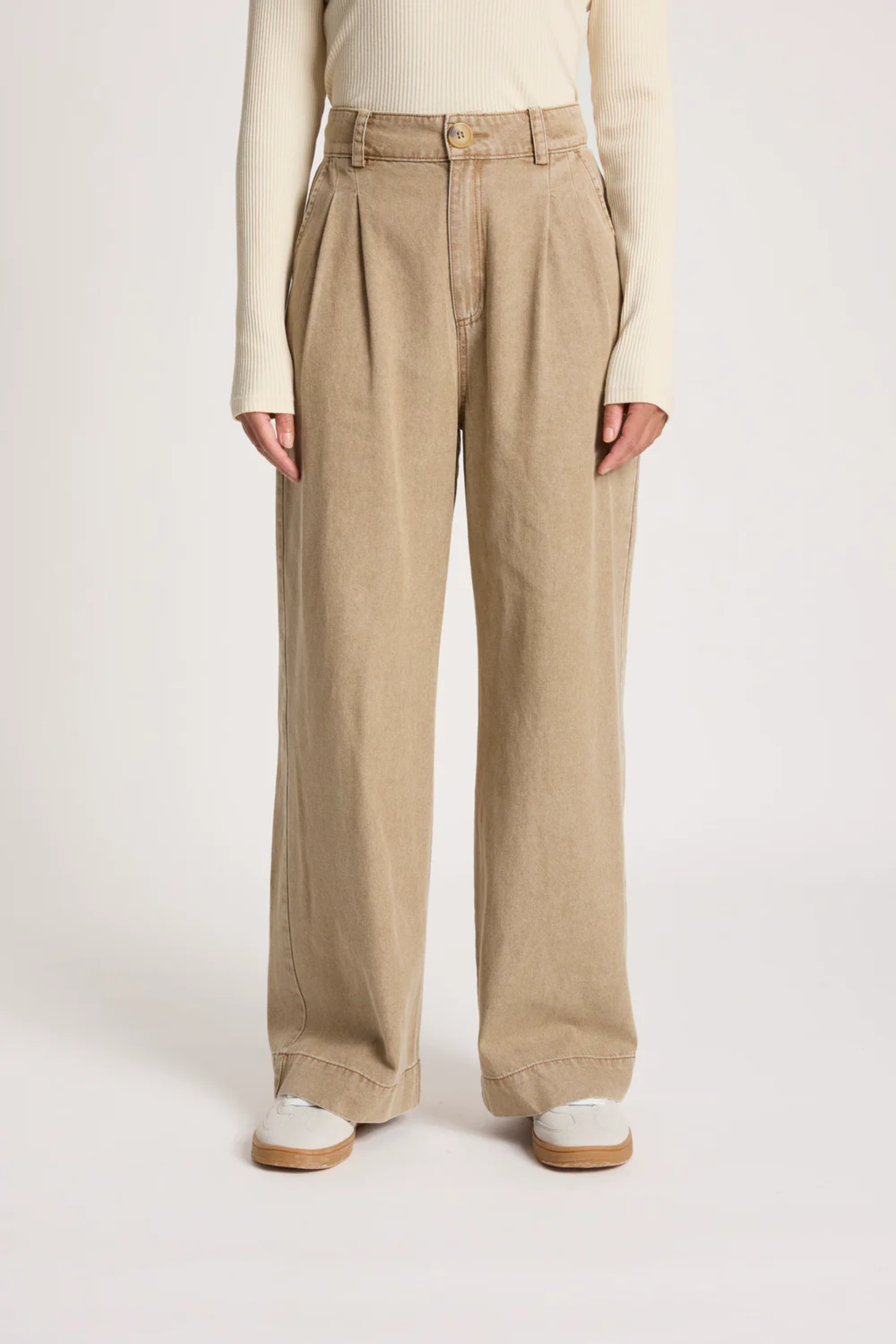Bodhi Denim Pant - Fawn