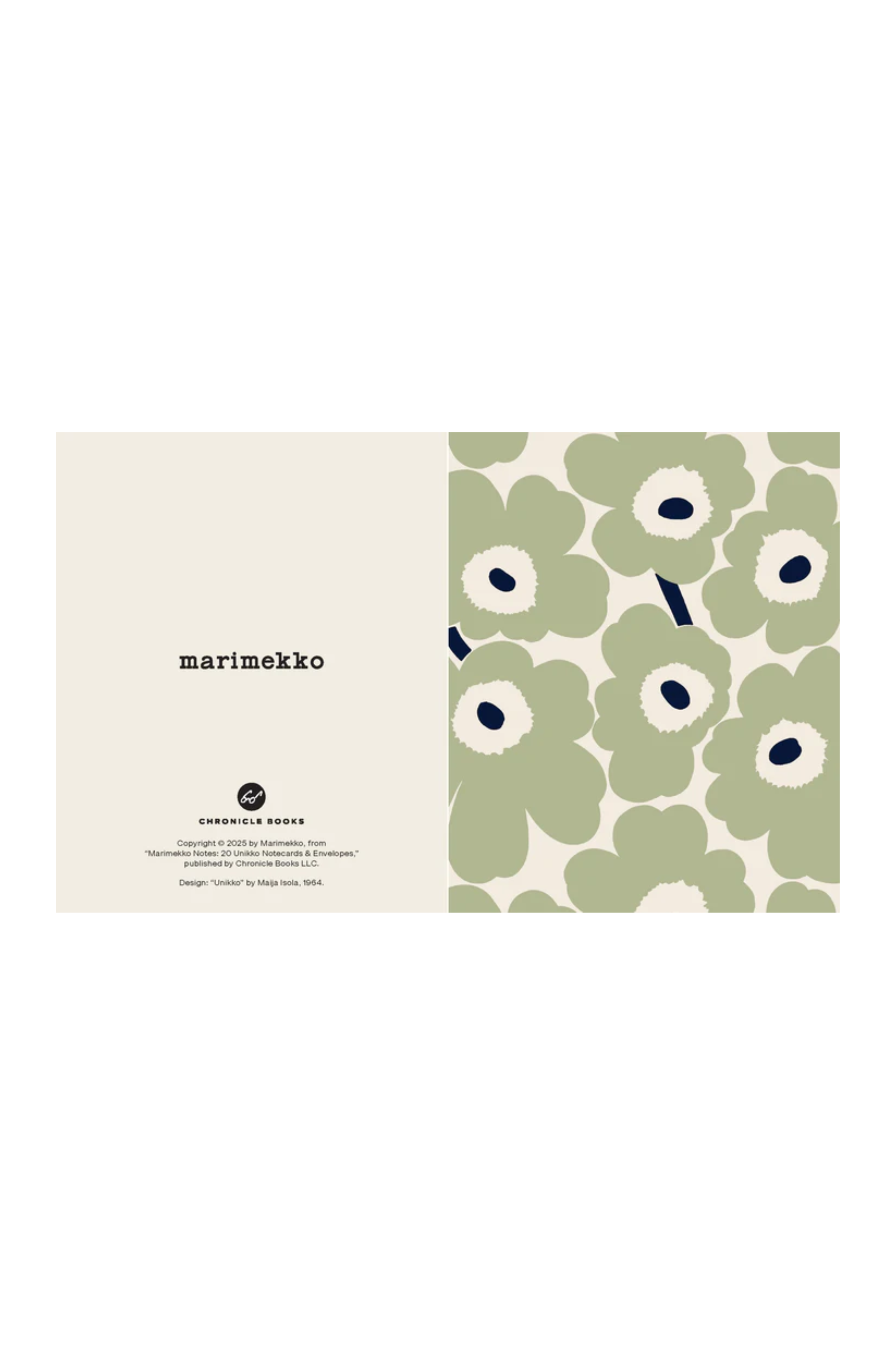 Boxed Marimekko Card Set (20) - Beige