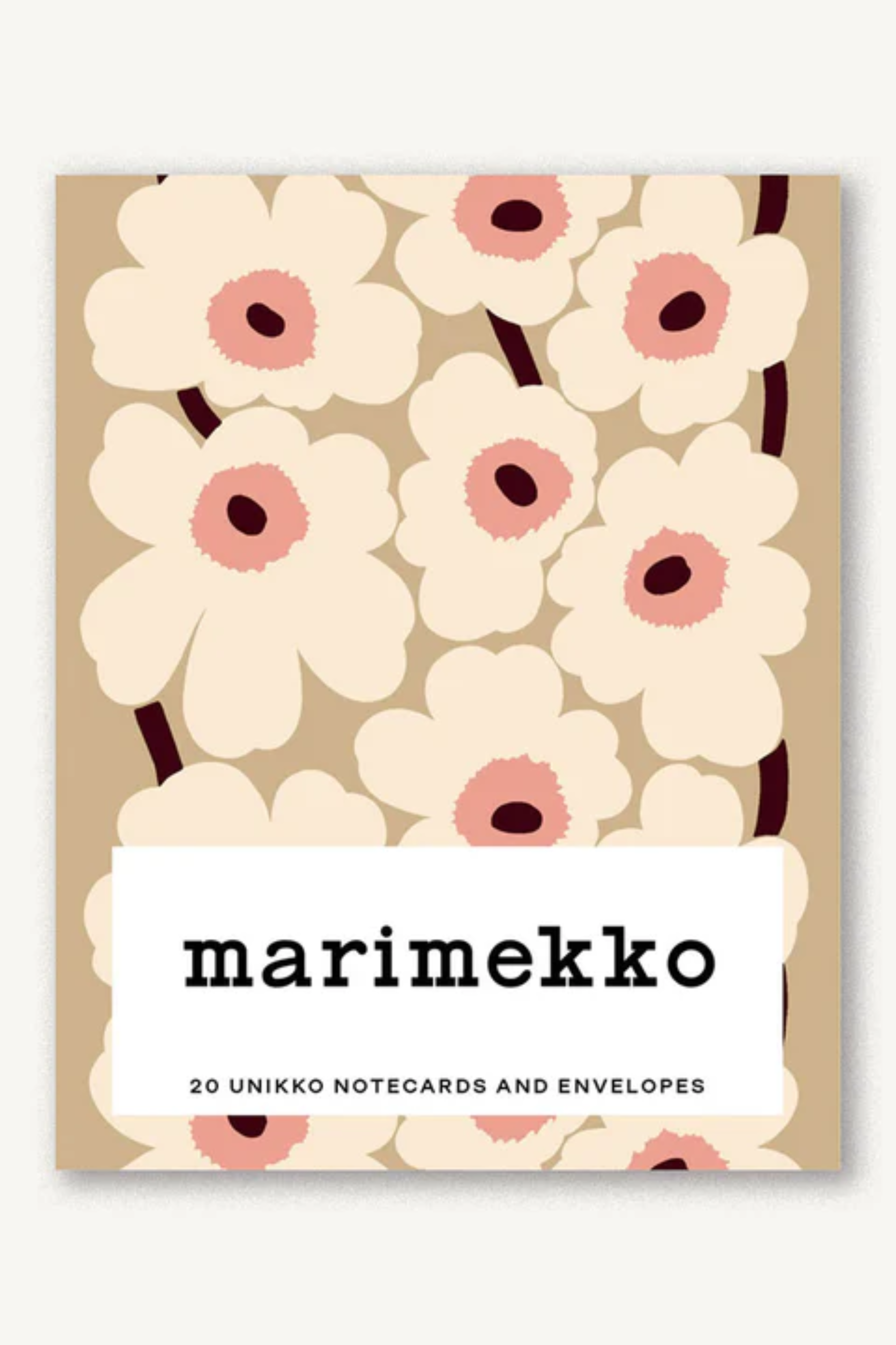 Boxed Marimekko Card Set (20) - Beige