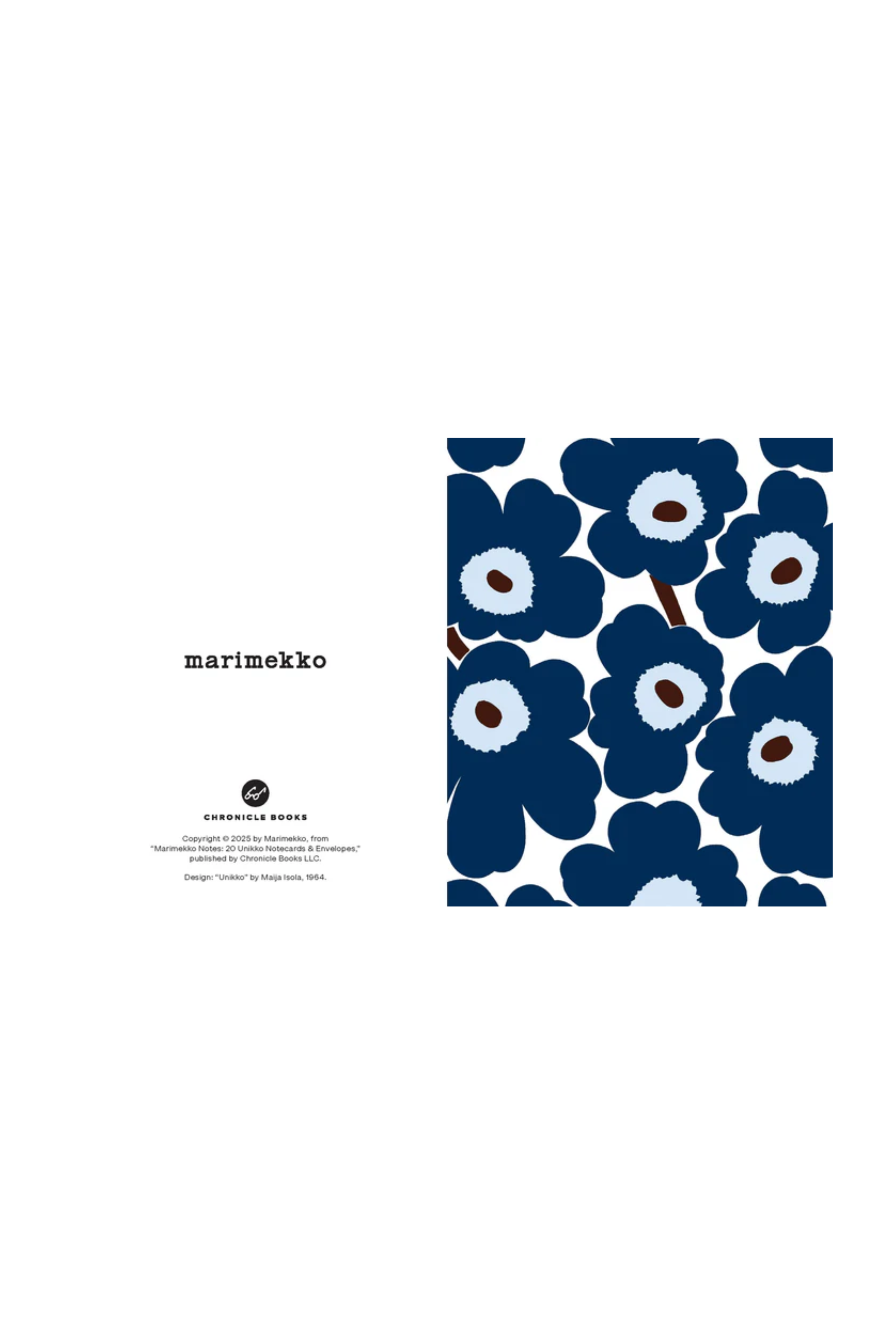 Boxed Marimekko Card Set (20) - Blue