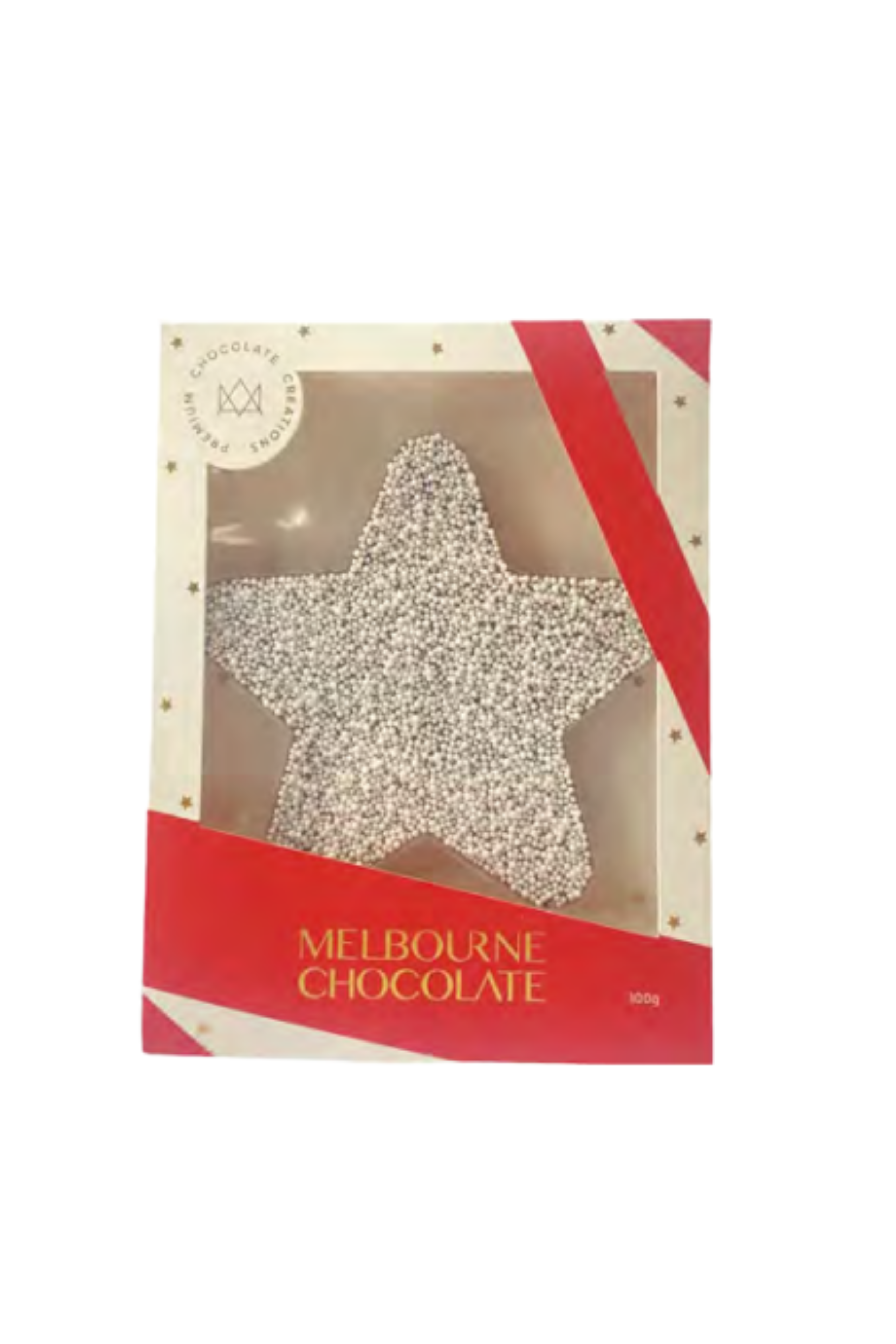 Boxed Xmas Star - White