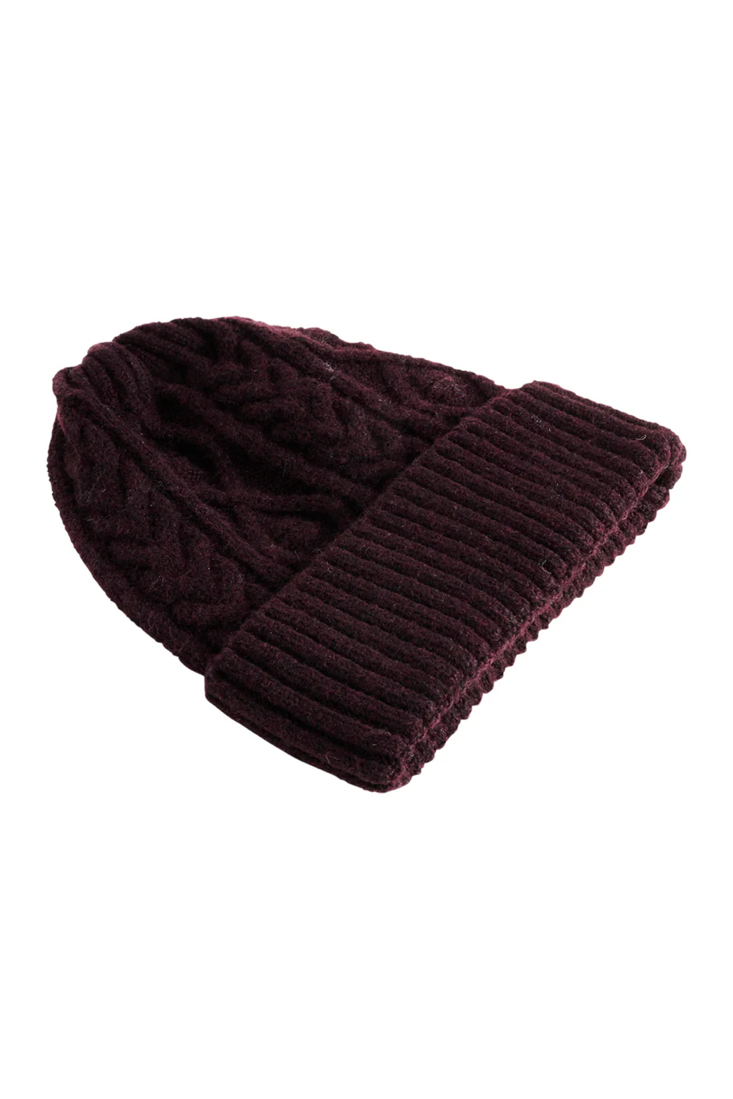 Calista Beanie - Mahogany