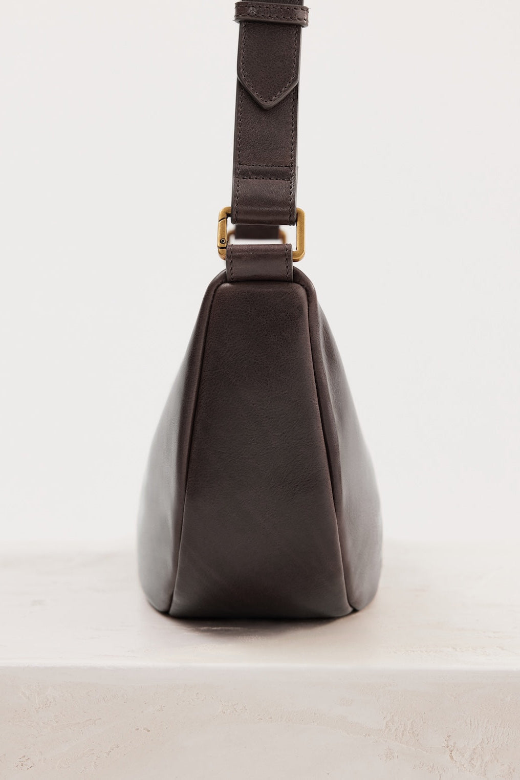 Juju & Co Crescent Sling Bag - Mahogany