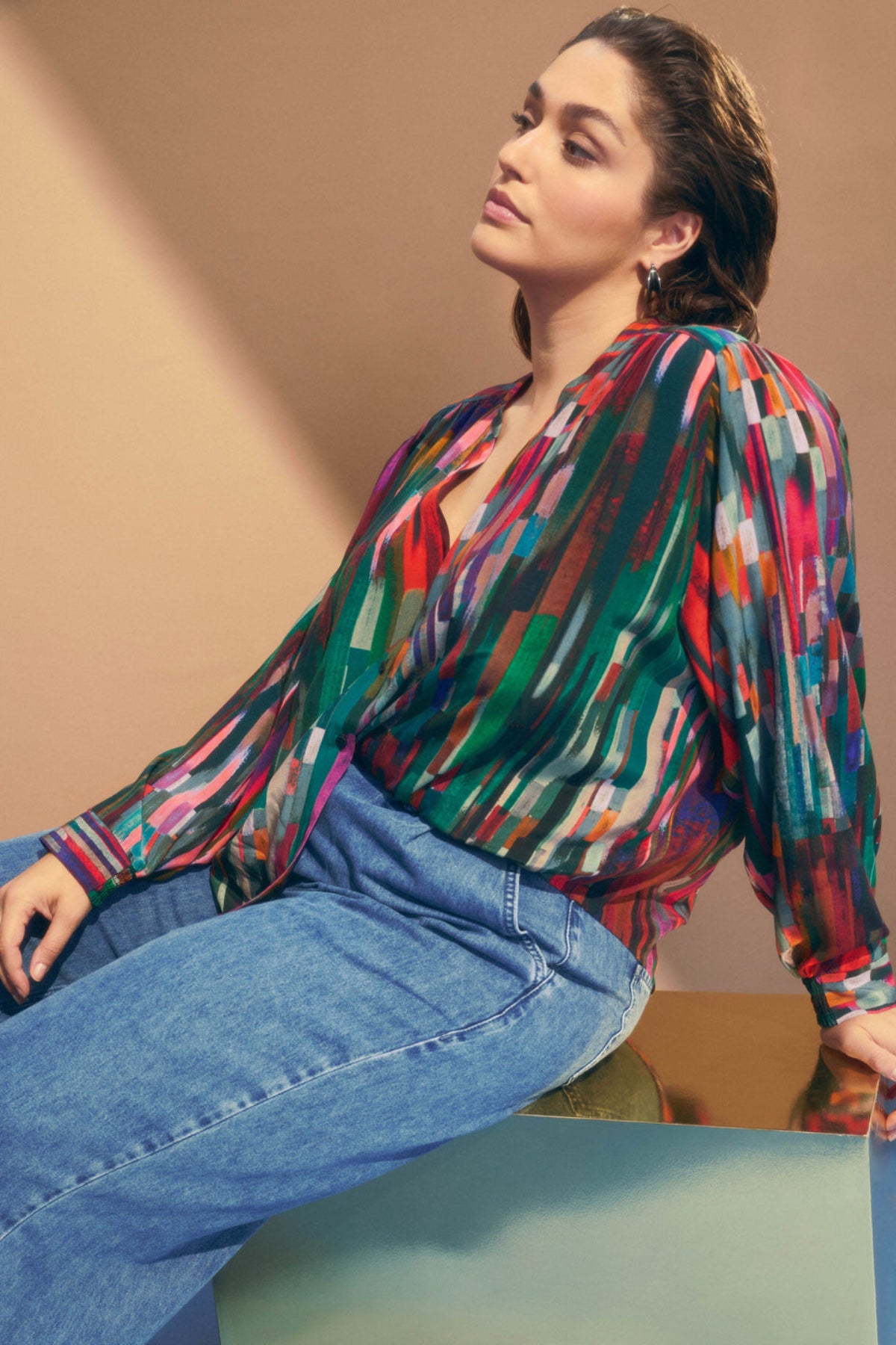 Elk Amalia Top - Mella Print