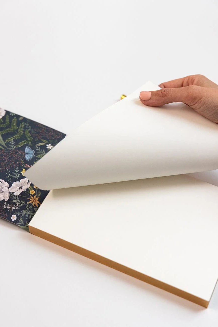 Notepad Desktop Jotter - Dusk in Bloom