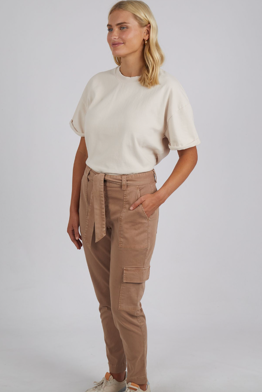 Dahlia Cargo Pant - Mocha
