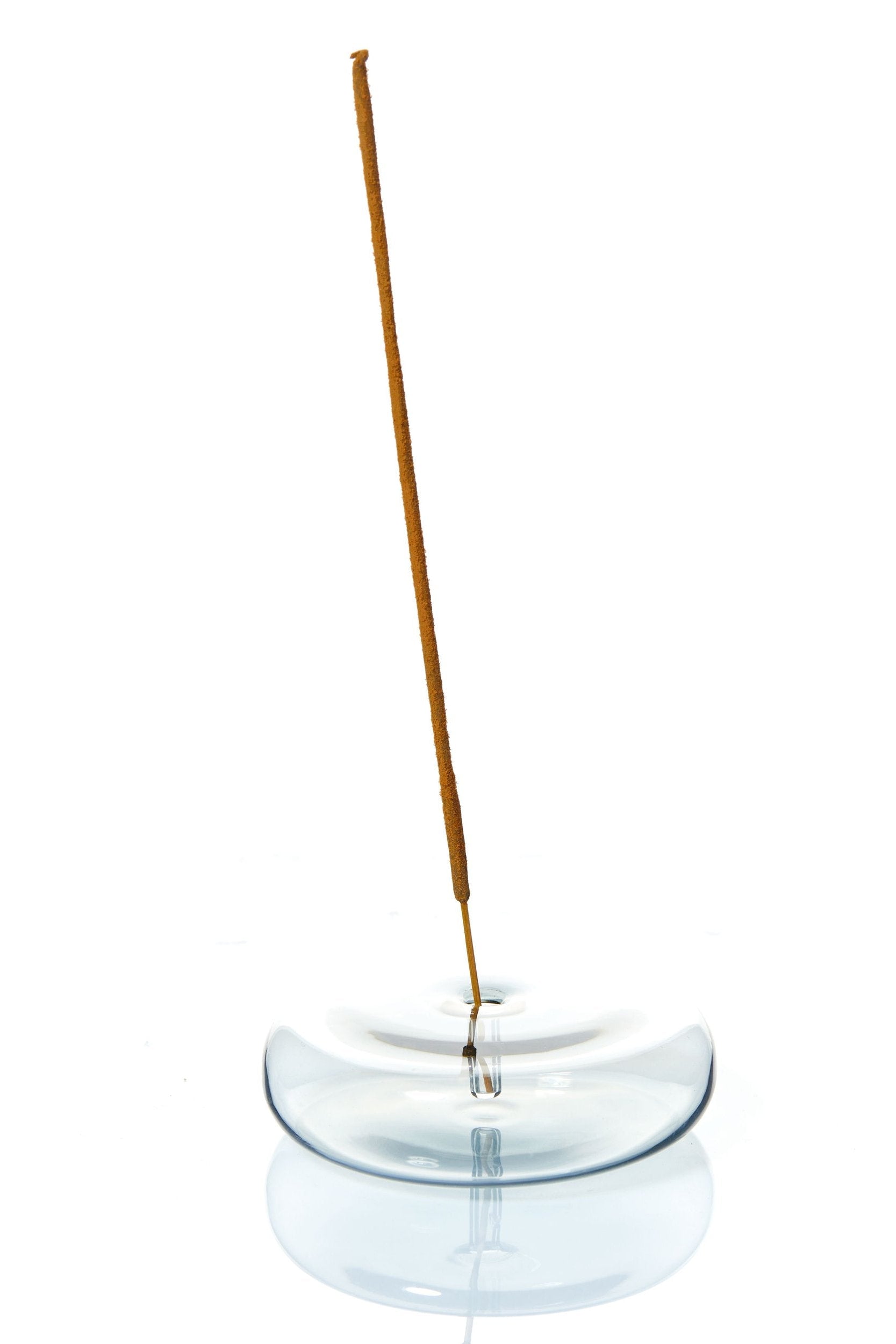 Dimple Hand Blown Glass Incense Holder