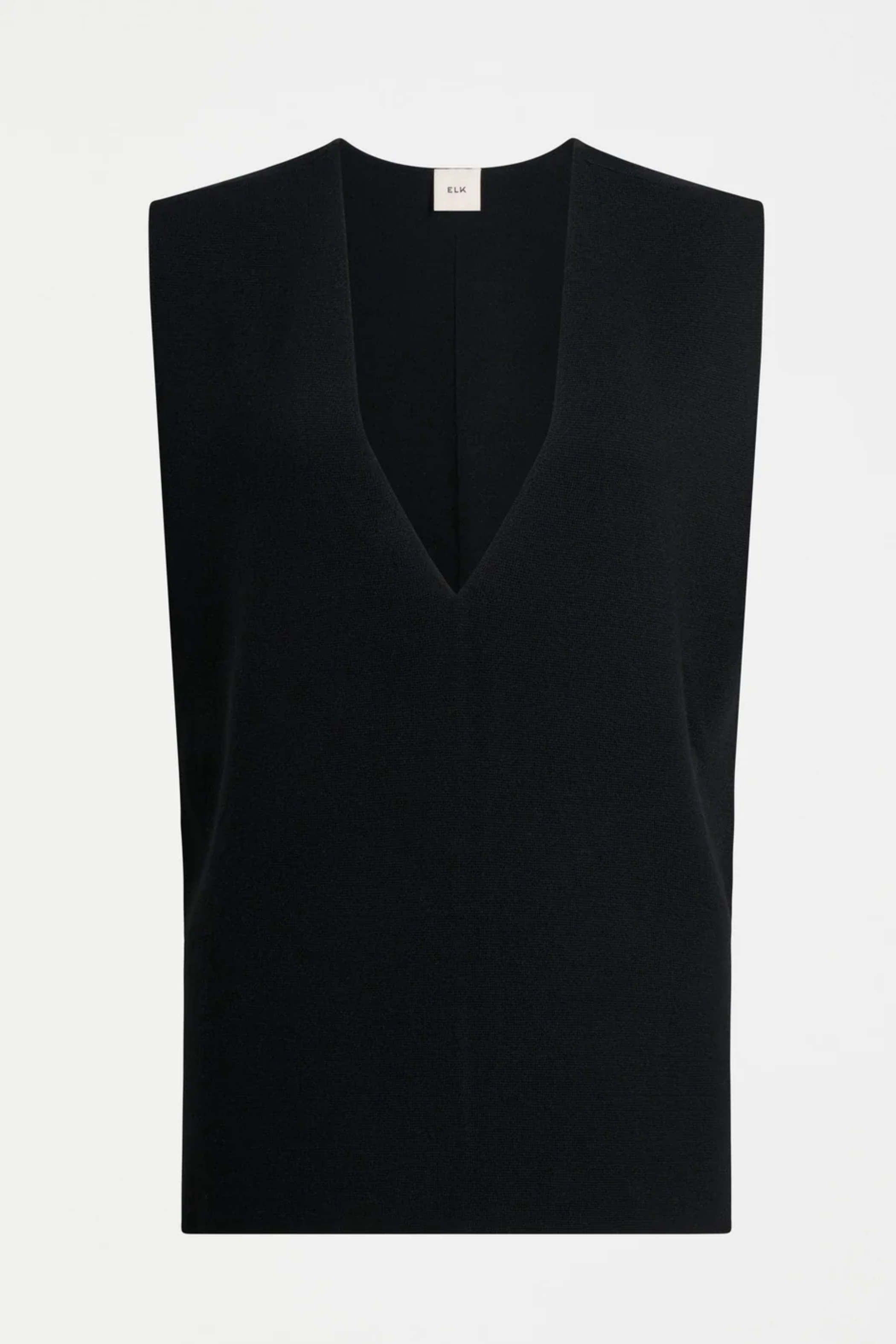 Elk Alin Knit Vest - Blacks