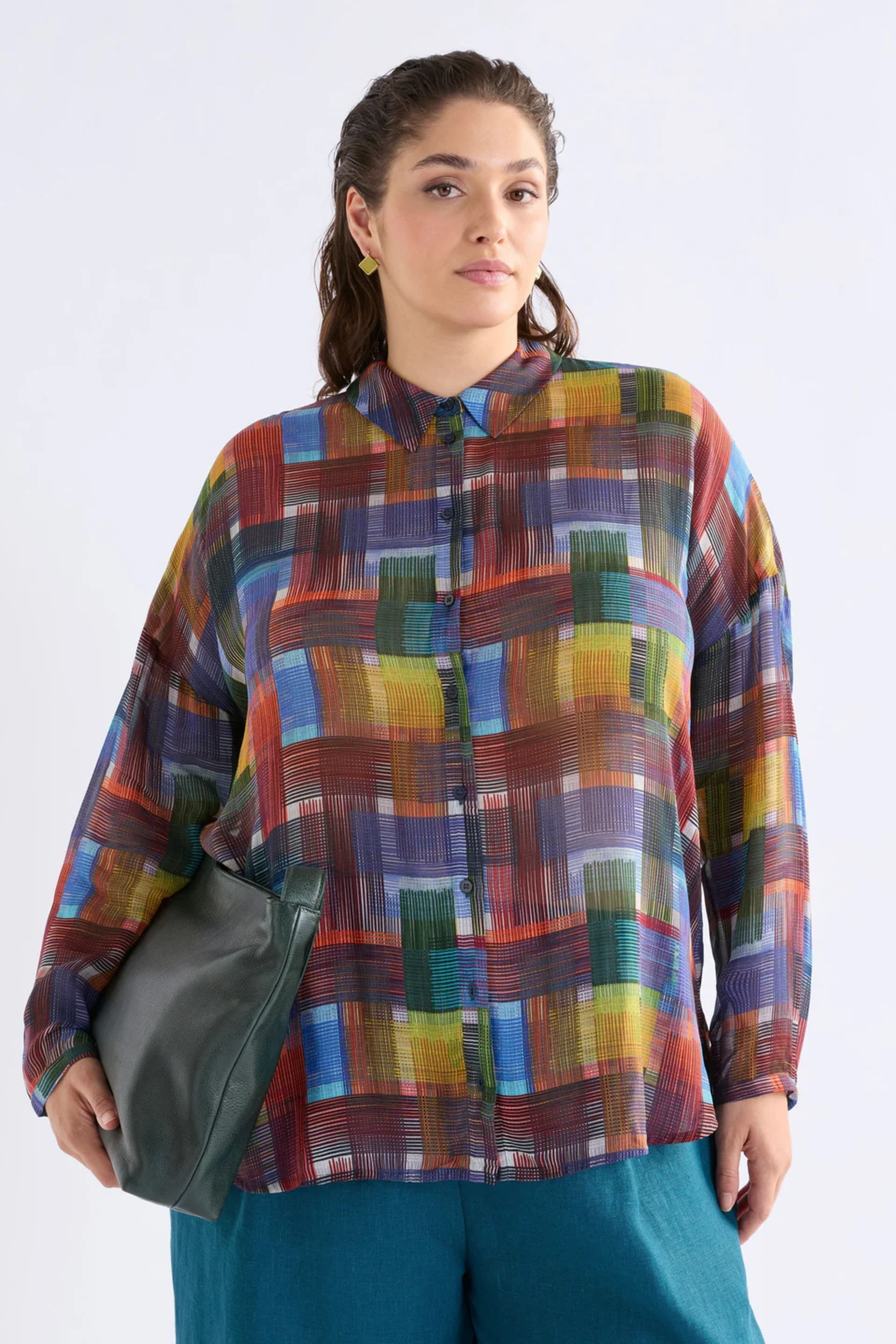 Elk Eir Sheer Shirt - Elbrus Print