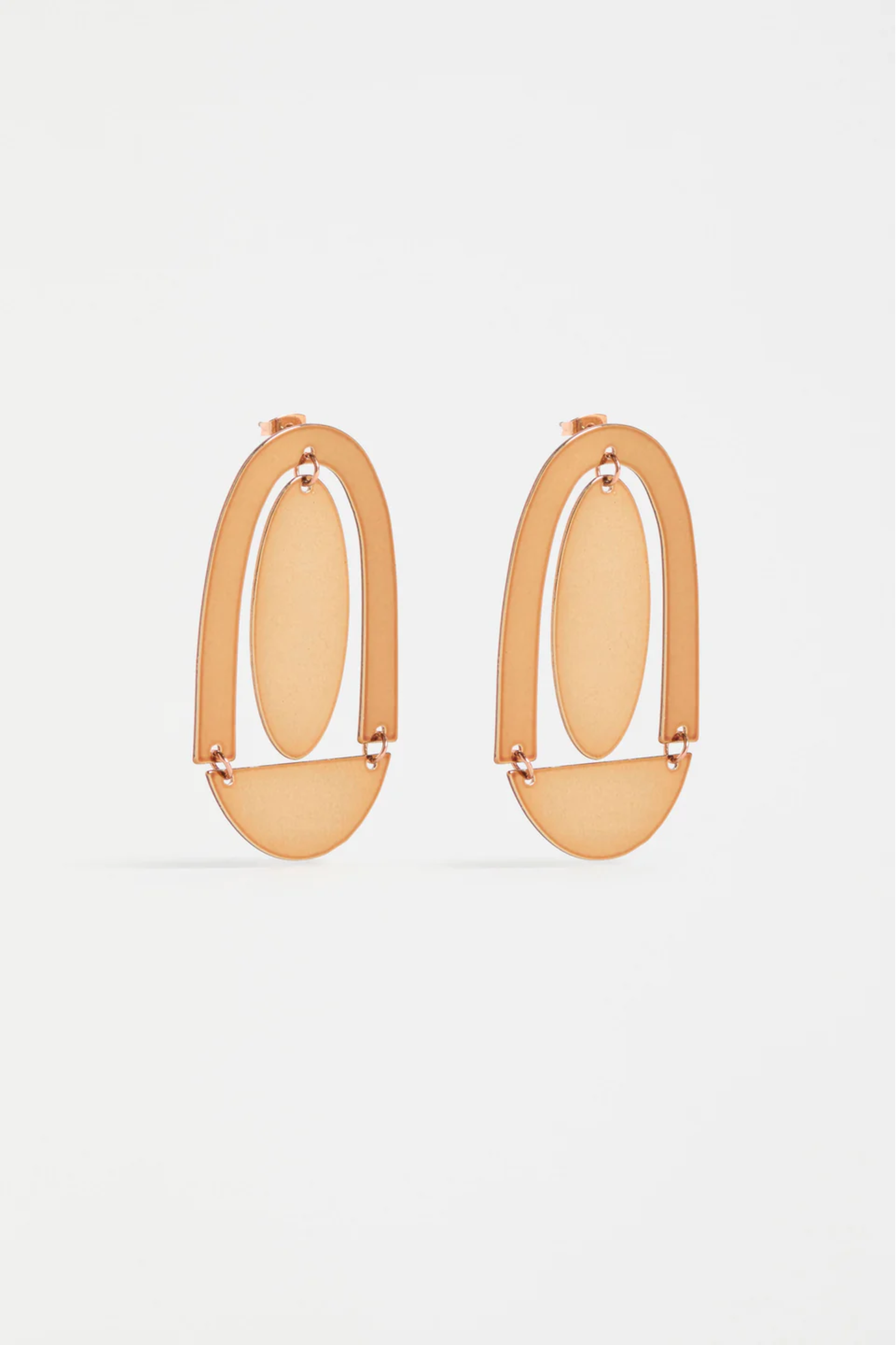 Elk Dadem Drop Earring - Bronze