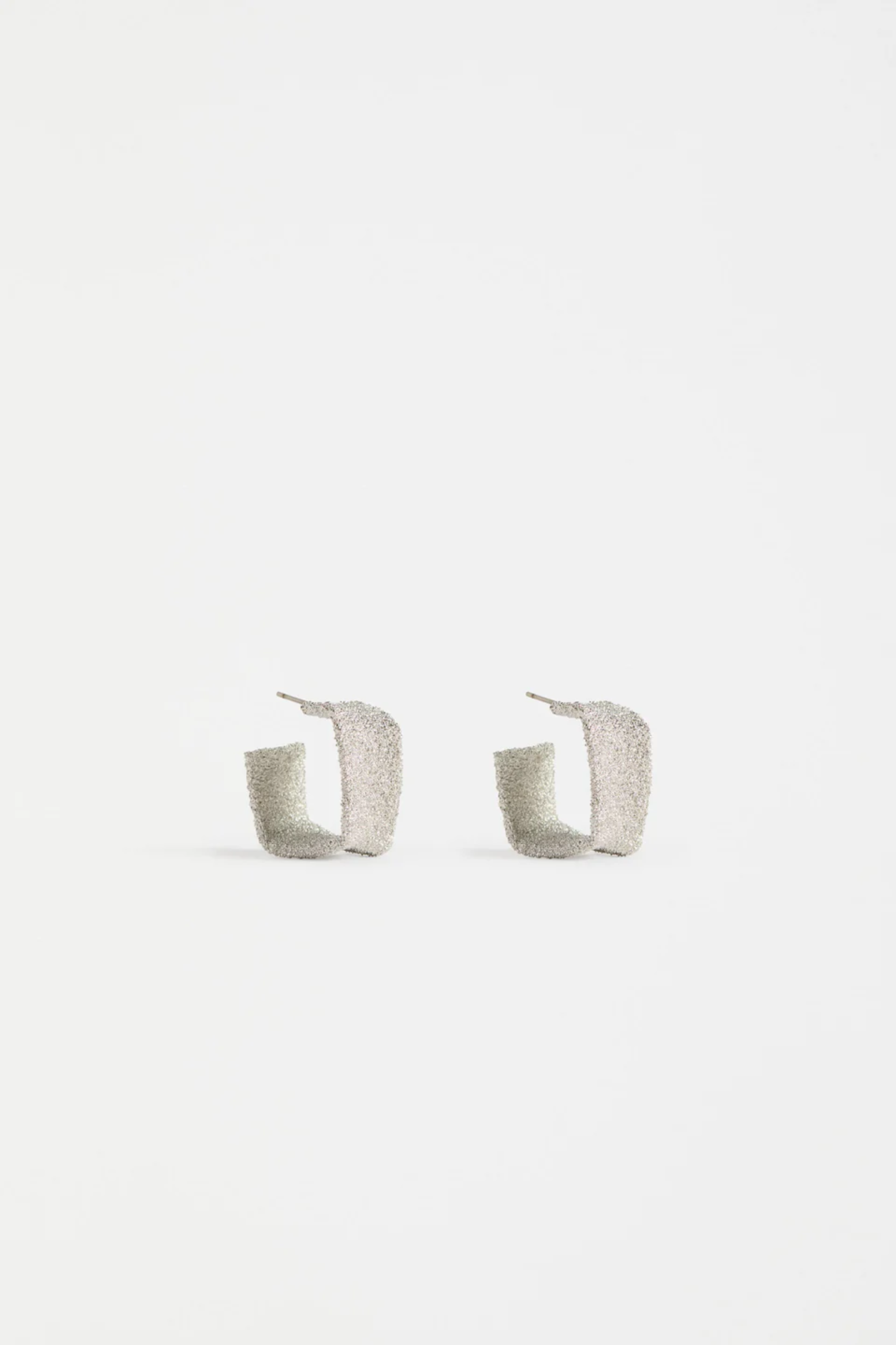 Elk Detta Hoop Earring - Silver