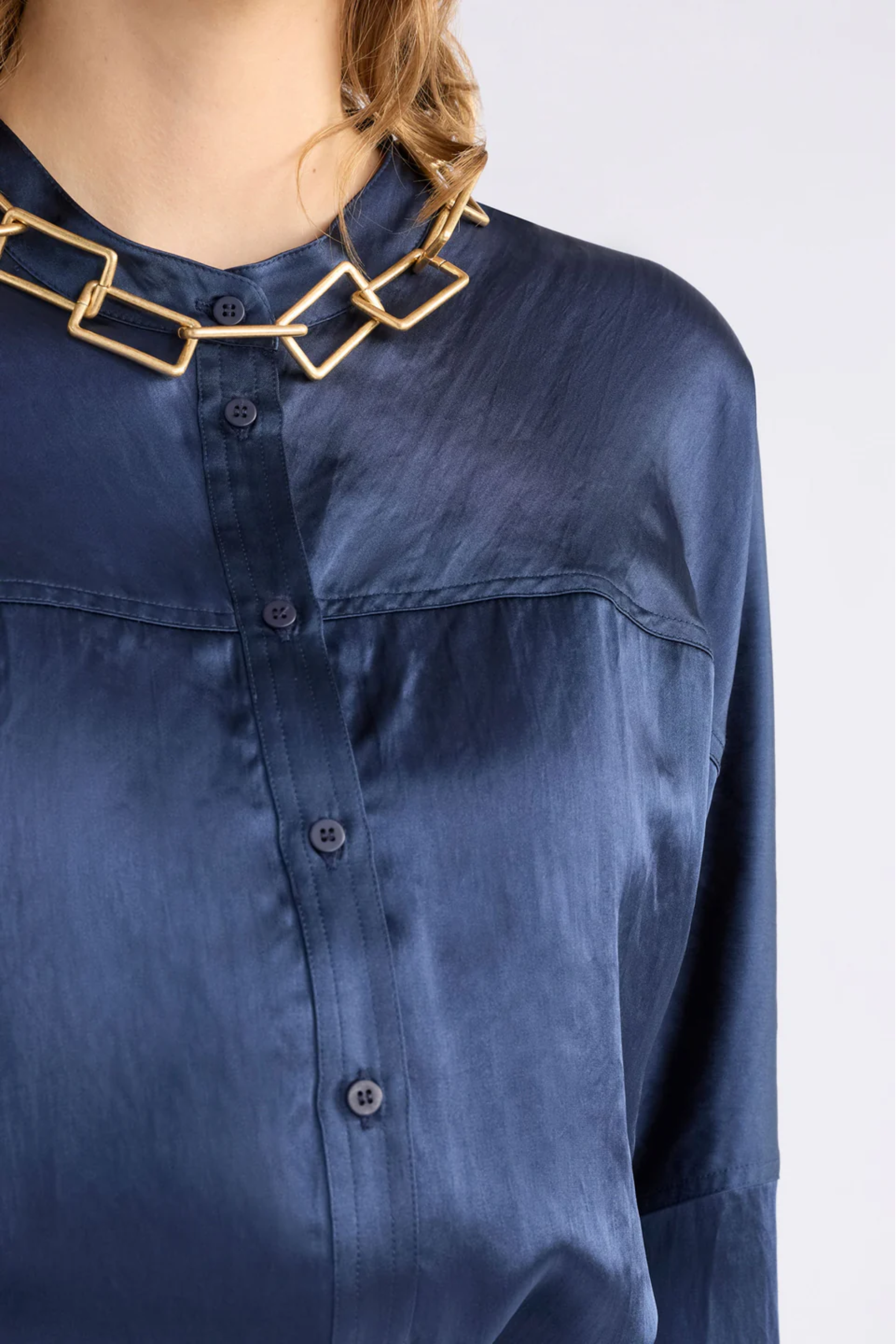 Elk Dree Shirt - Steel Blue