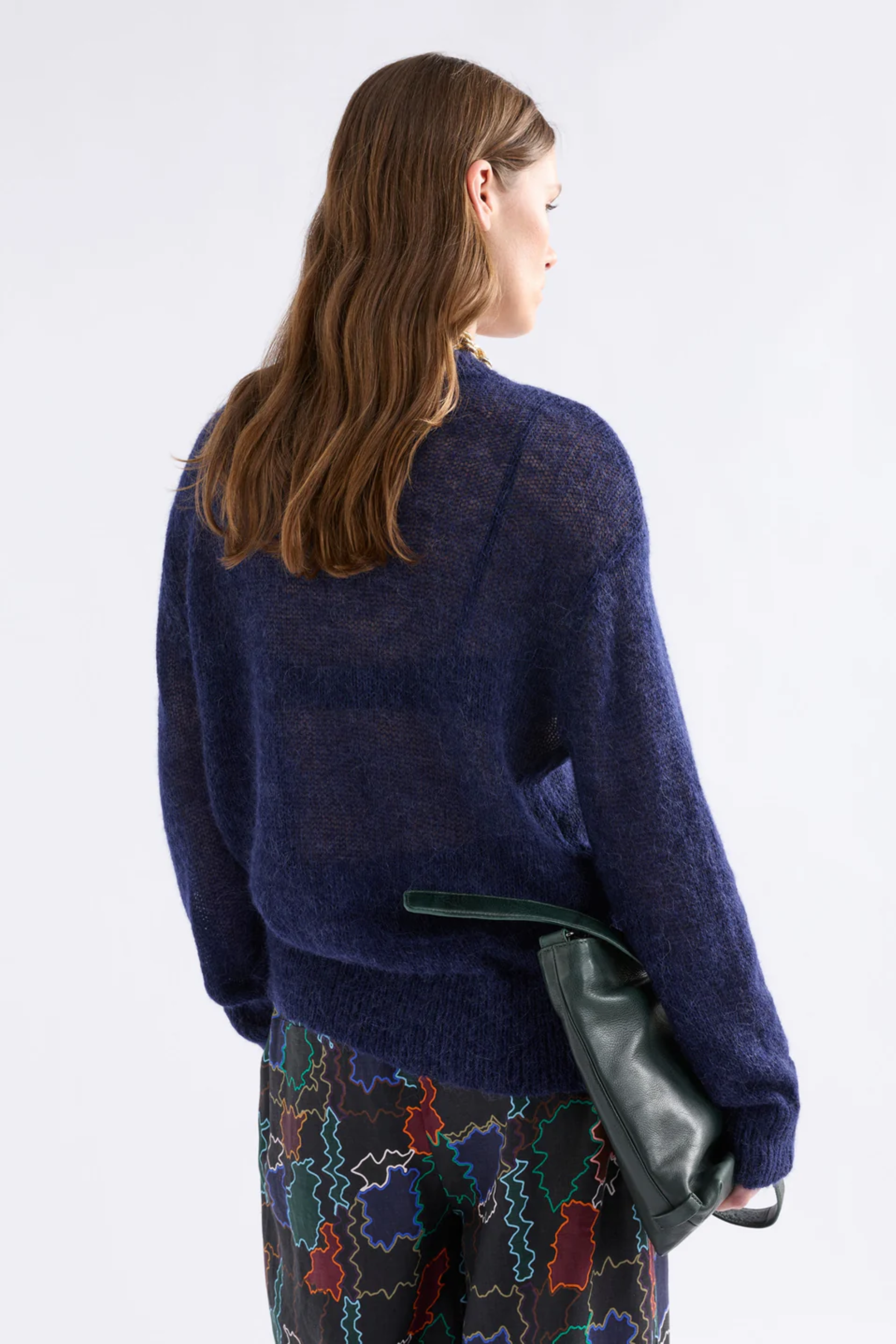 Elk Fjer Sweater - Bright Navy