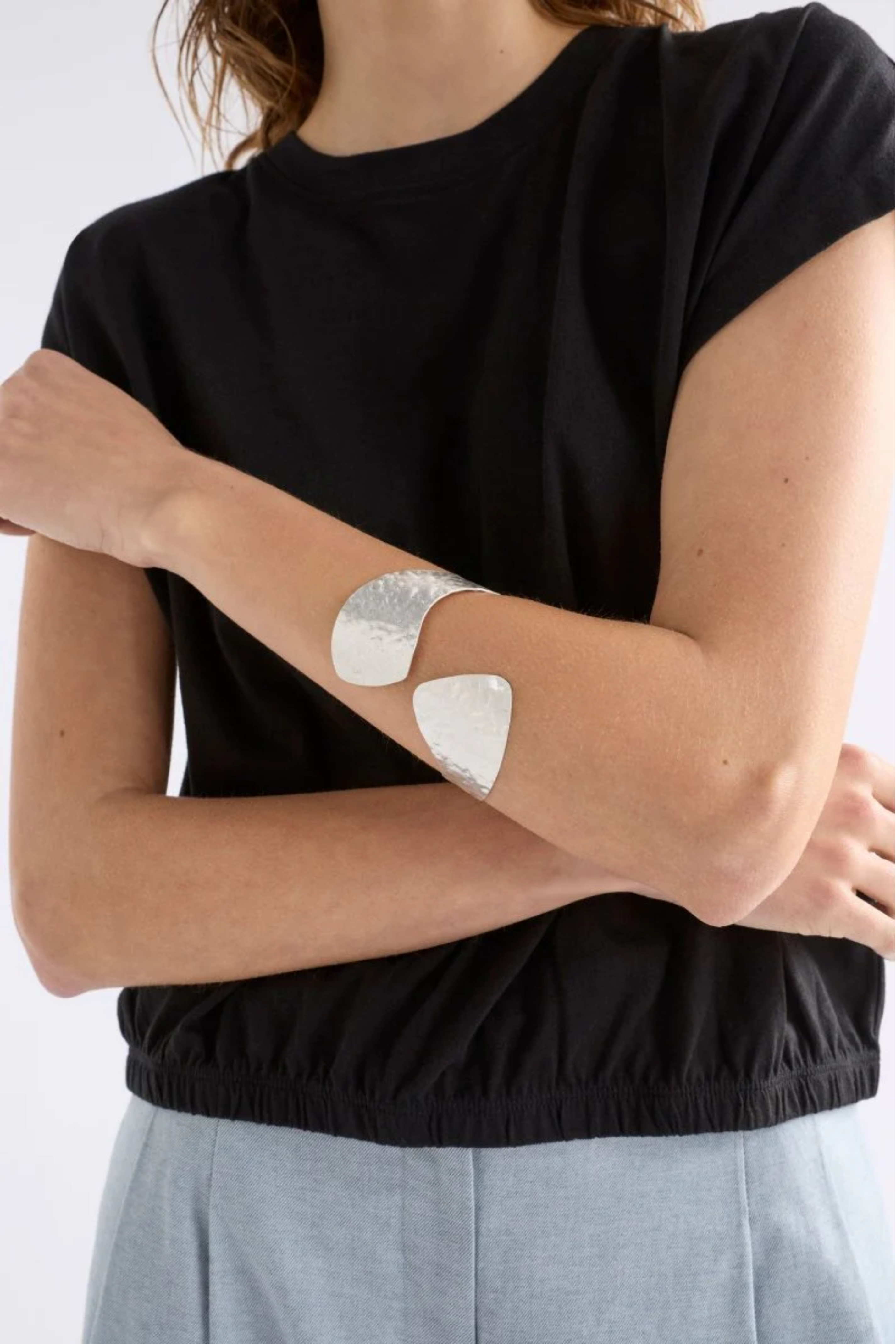 Elk Kilta Wrap Around Cuff - Silver