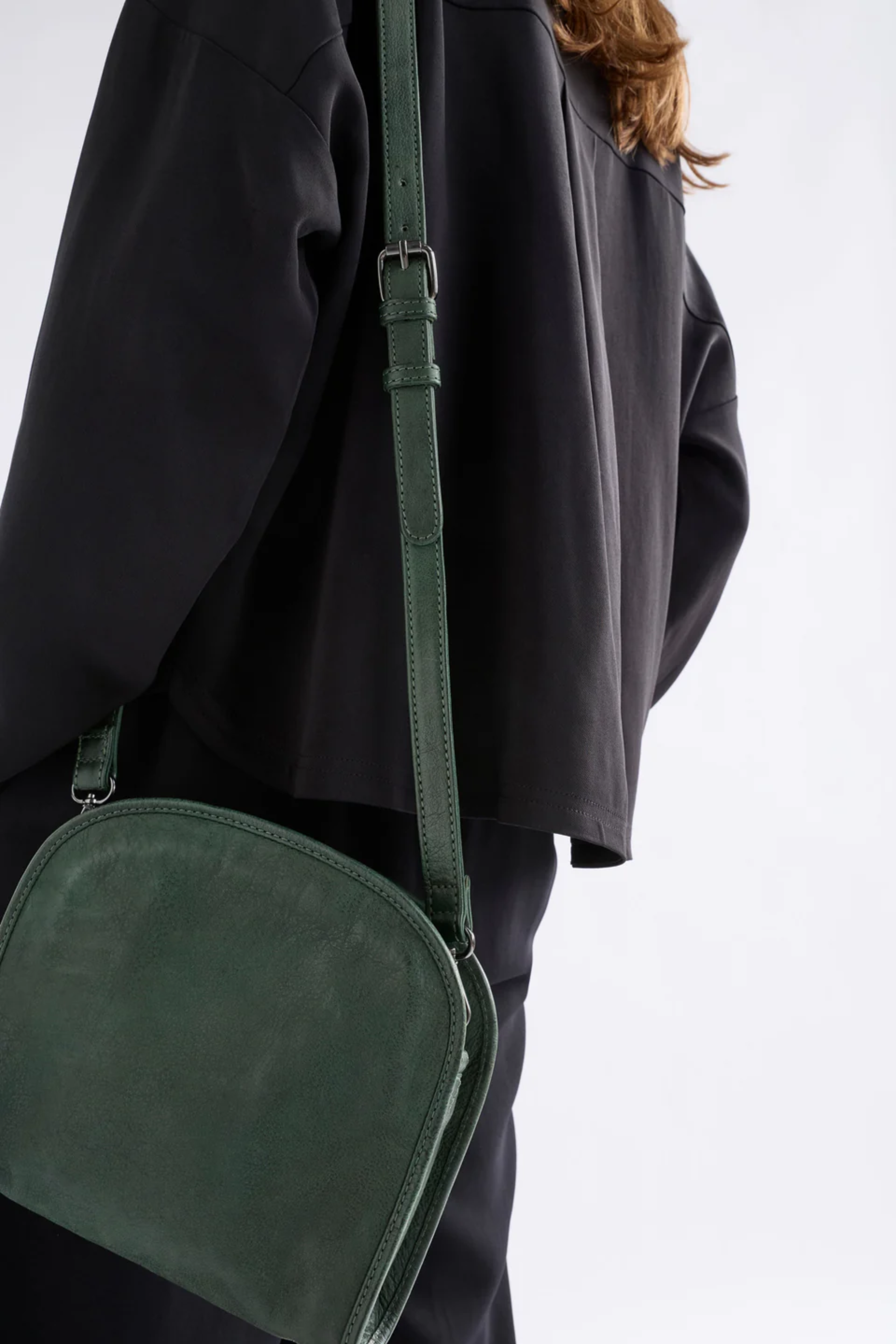Elk Kurva Crossbody - Forest Green