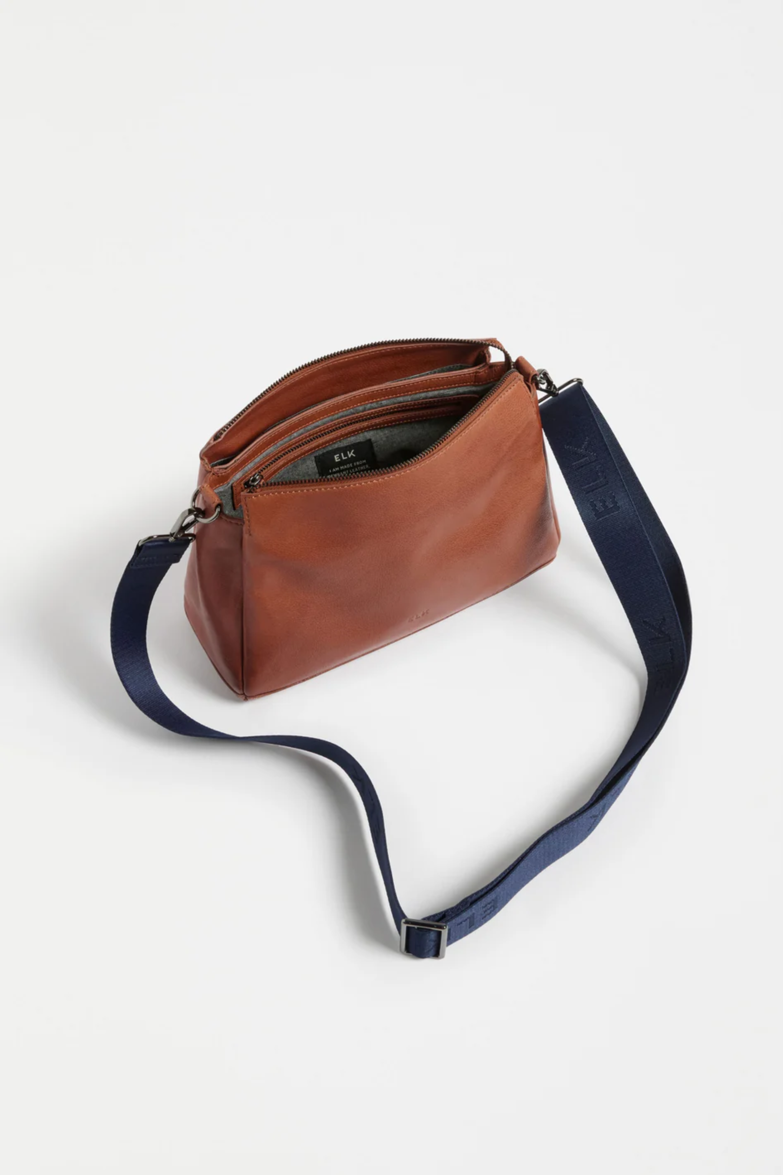Elk Veni Crossbody - Tan