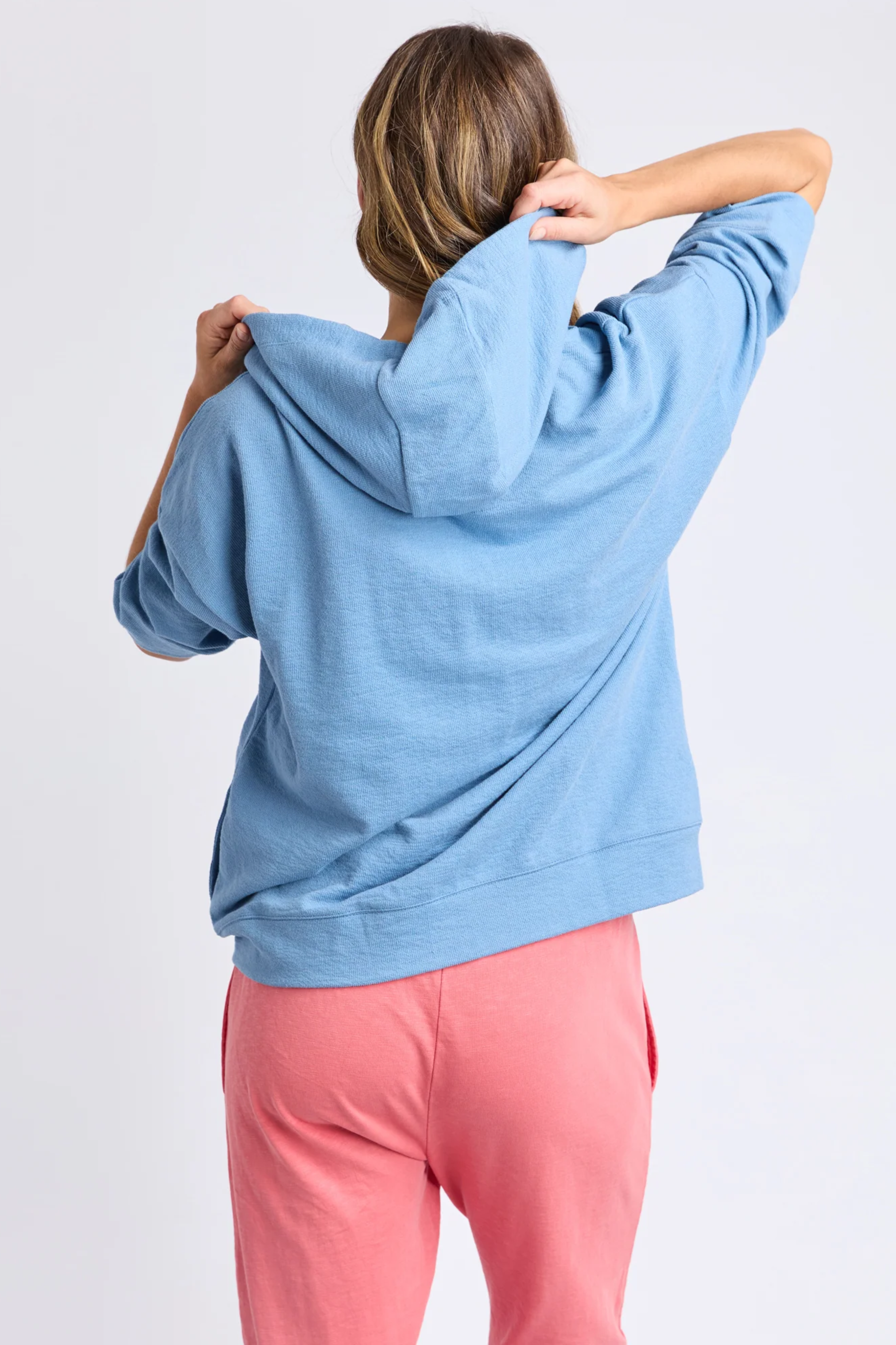 Elm Beachy Zip Hoodie - Blue Shadow