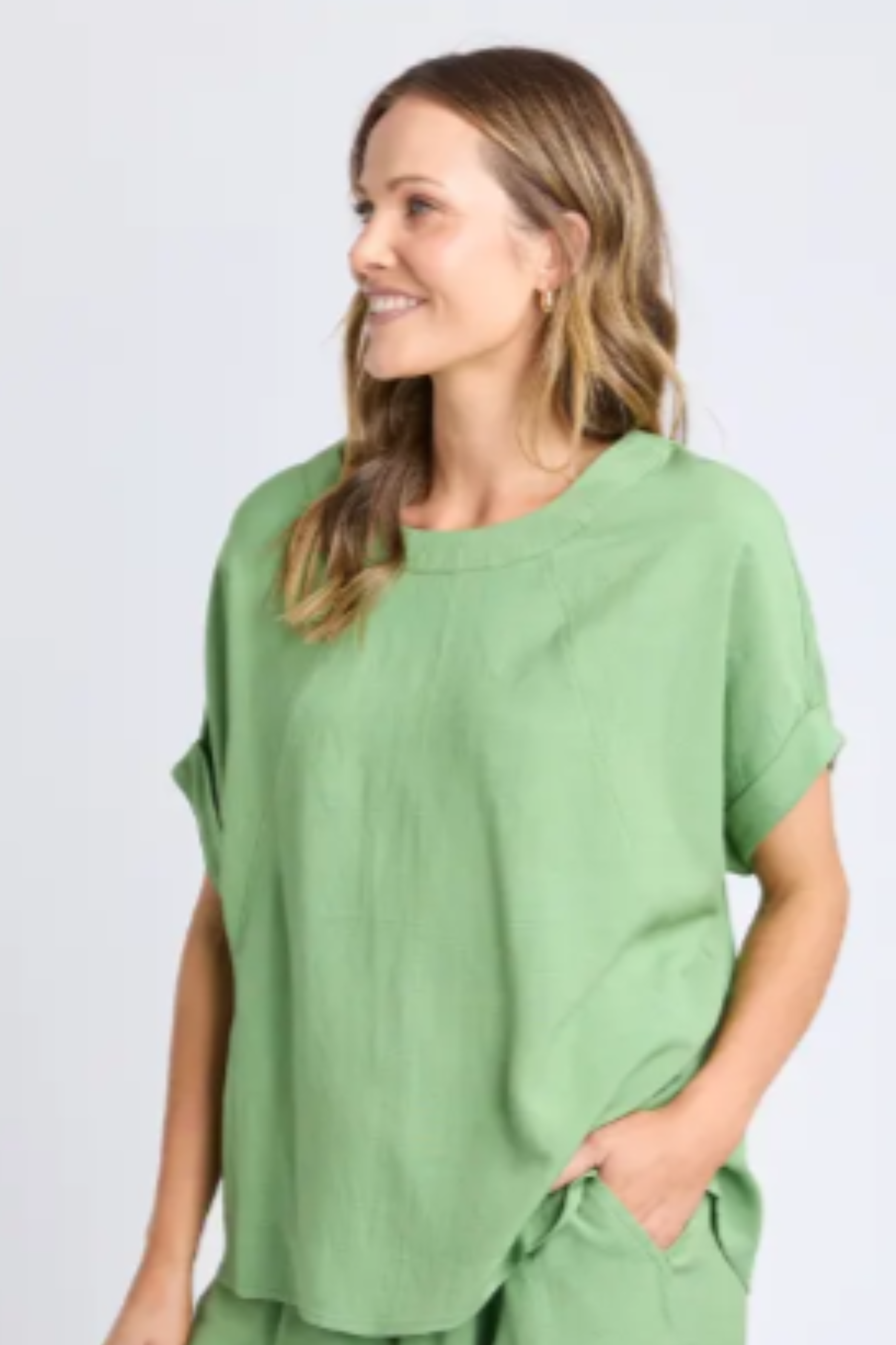 Elm Holly Top - Green