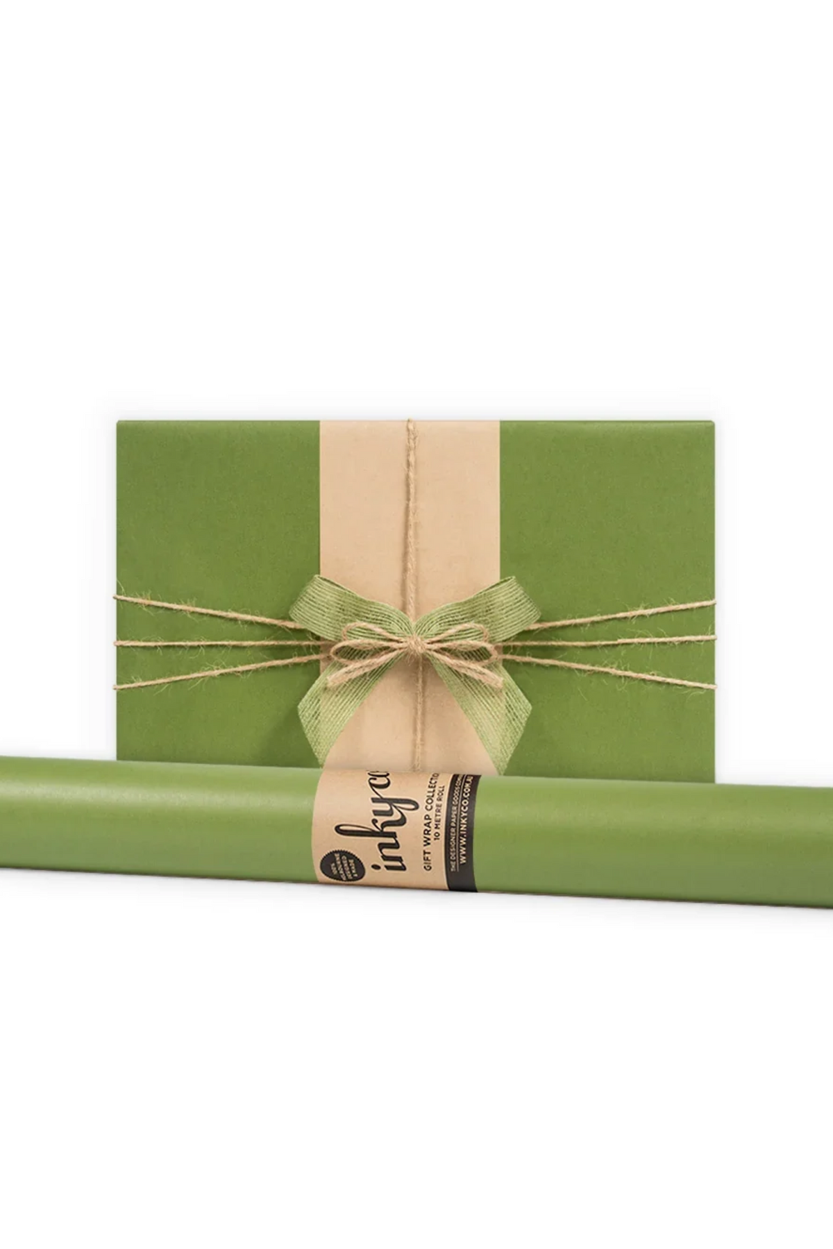 Wrapping Paper - Forest Green Kraft