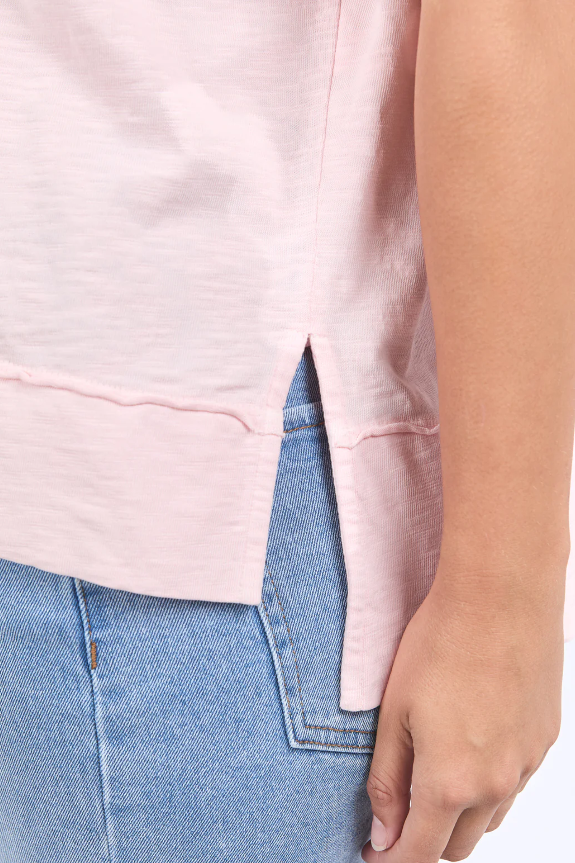 Foxwood Allison Tee - Pale Pink