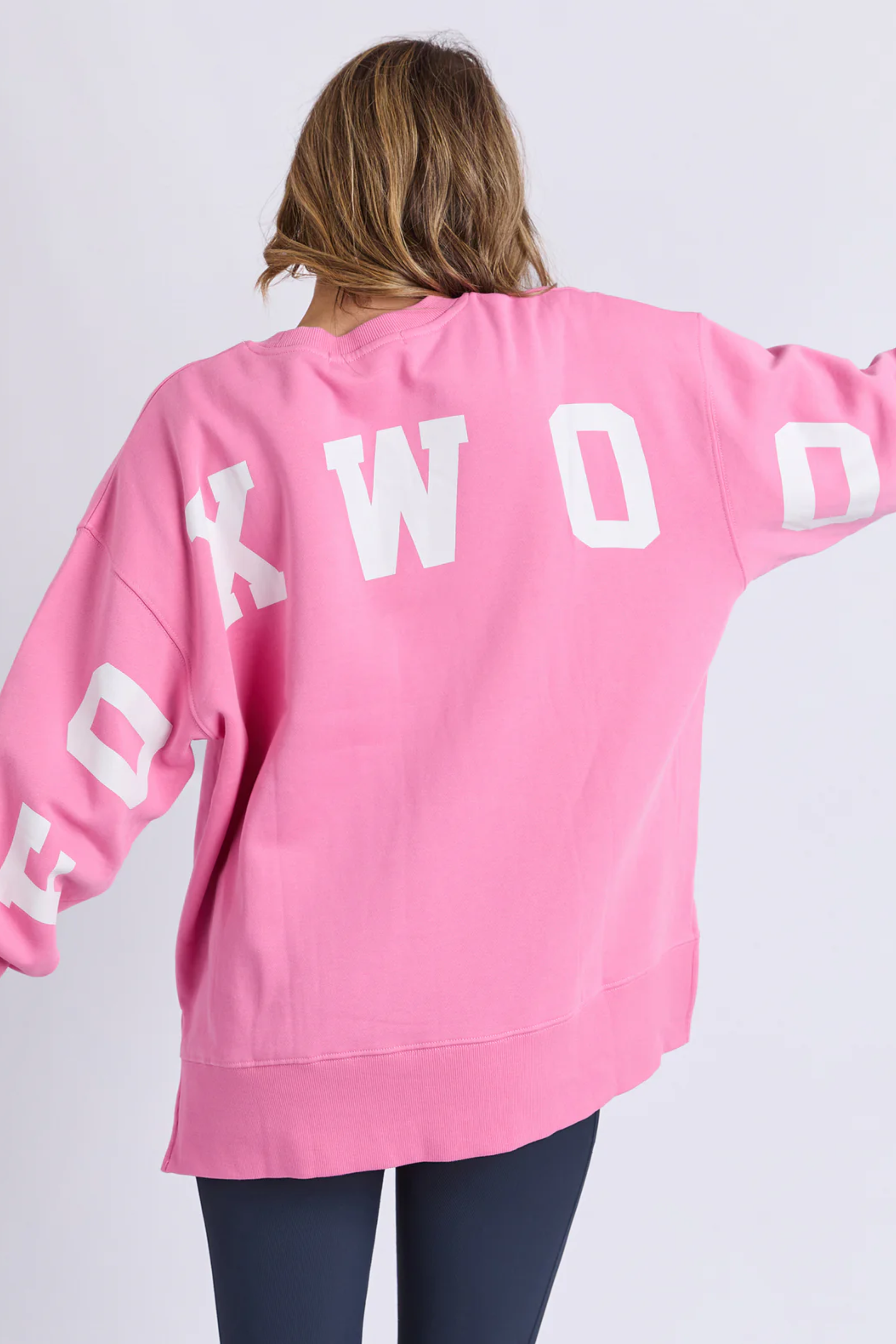 Foxwood Interval Crew - Pink/White