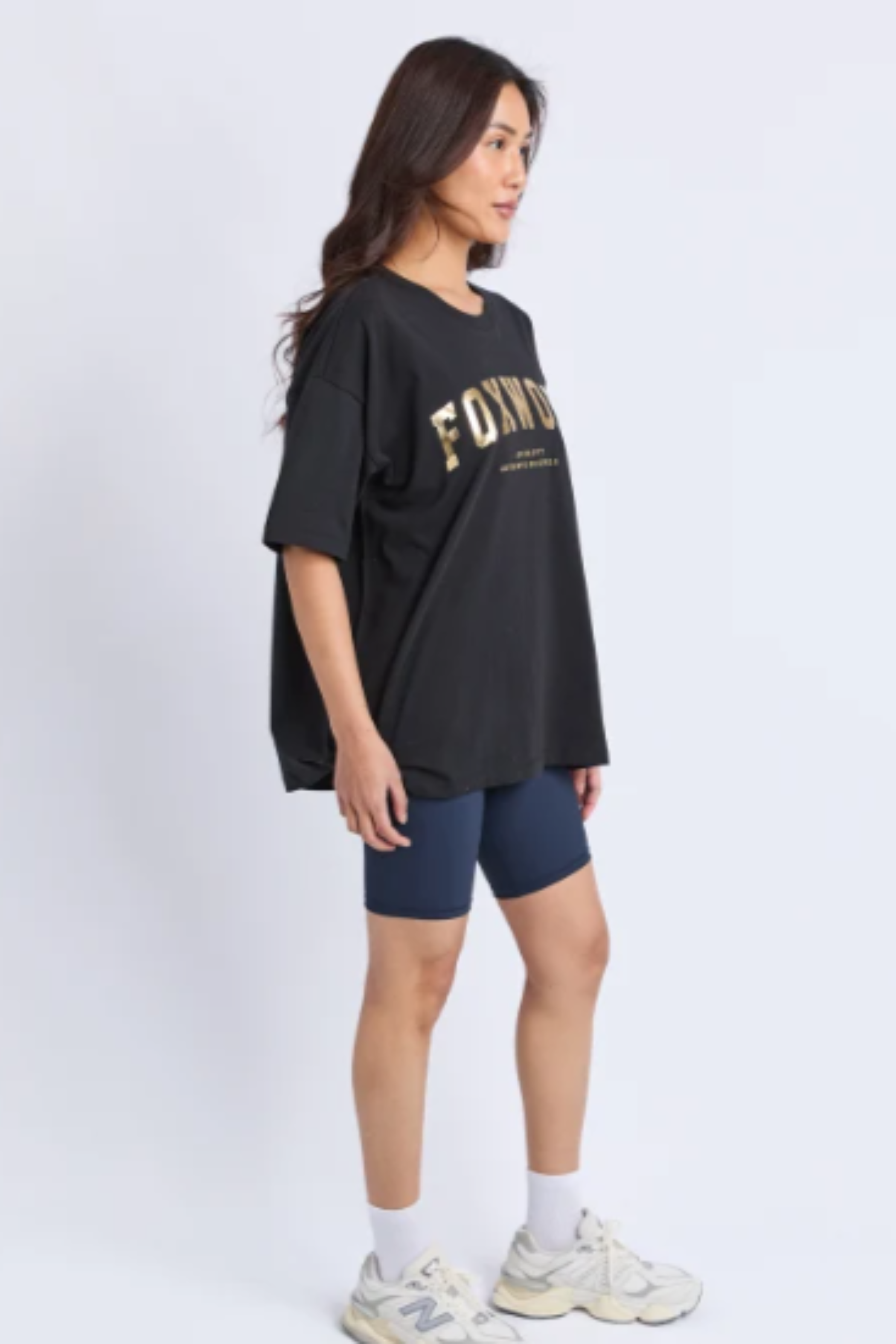 Foxwood Interval Tee - Black/Gold