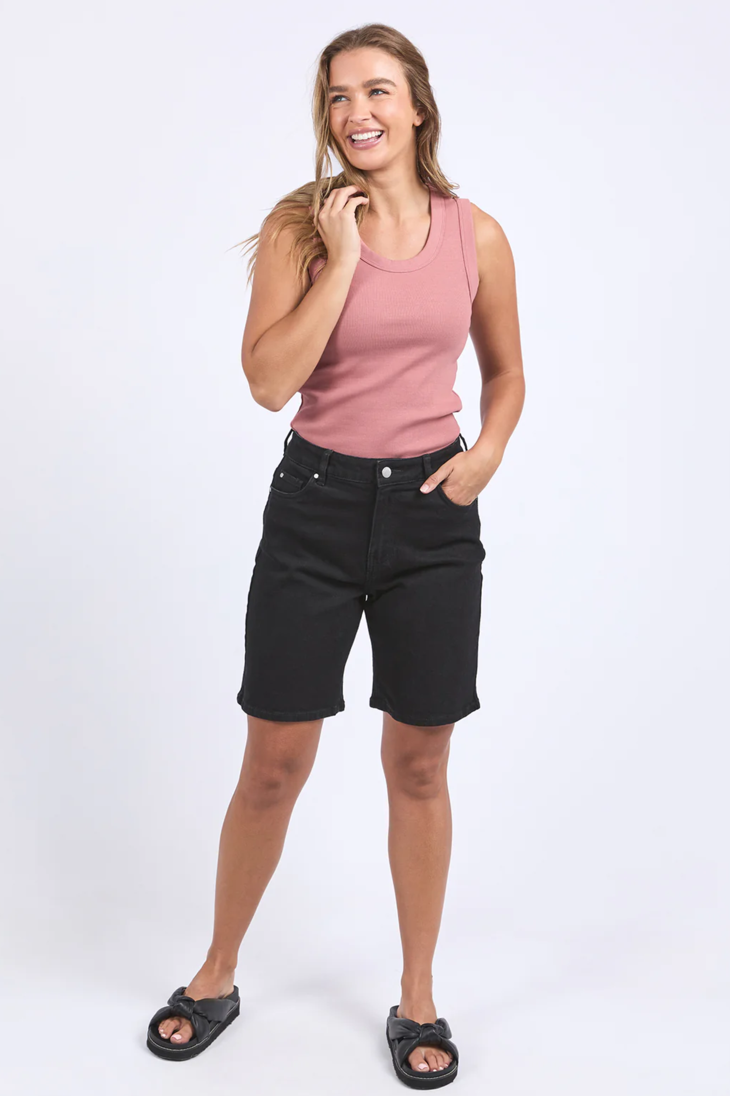 Foxwood Iris Tank - Ash Rose