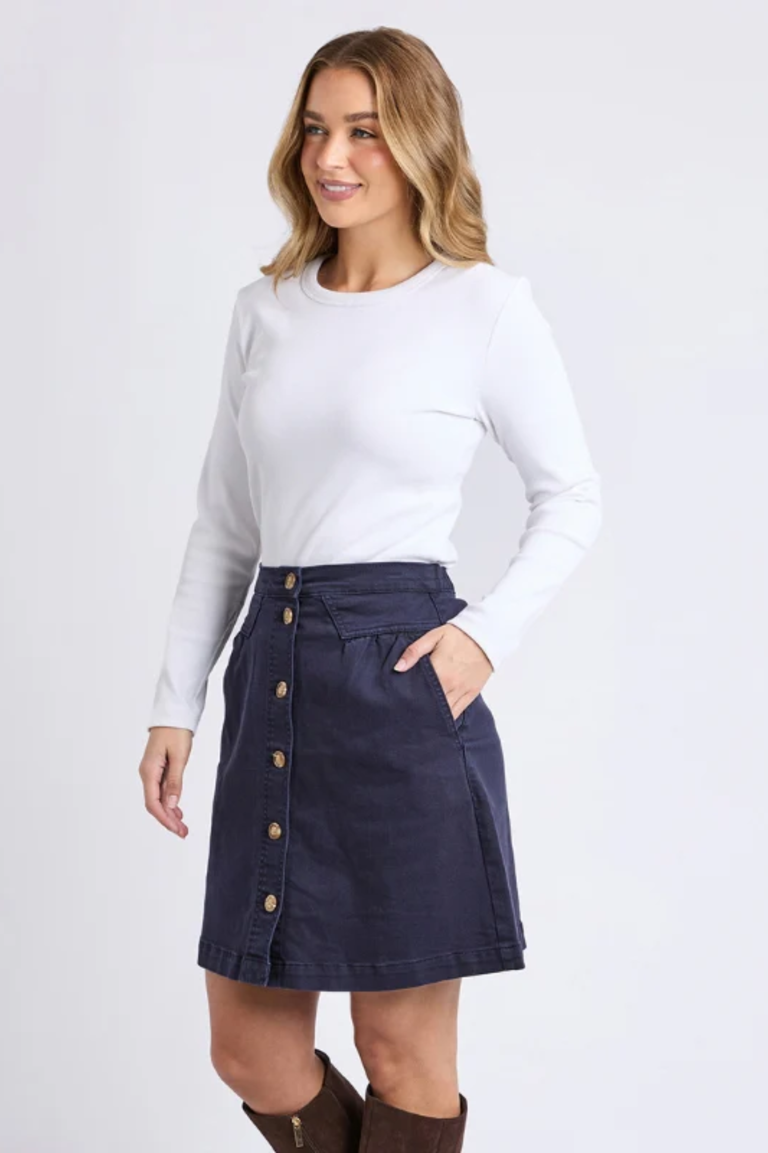 Foxwood Amanda Skirt - Dk Sapphire